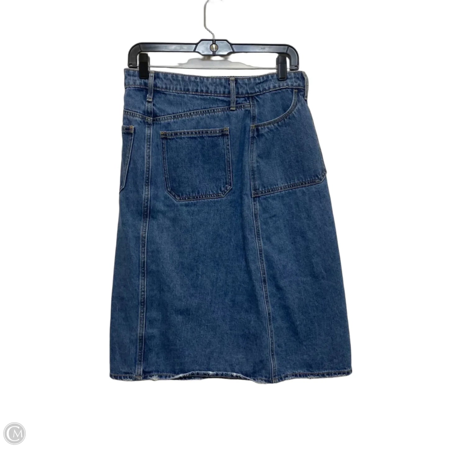 Skirt Midi By Old Navy In Blue Denim, Size: S