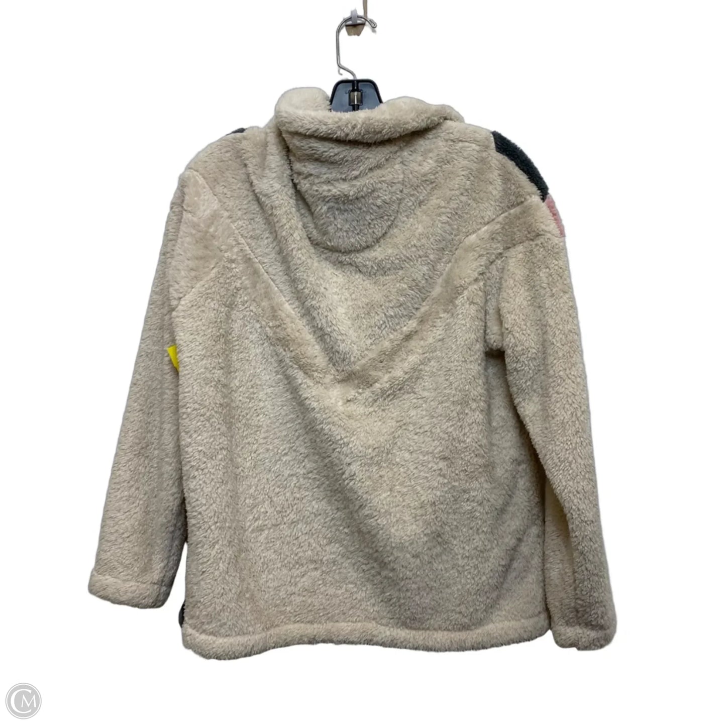 Sweatshirt Collar By Simply Southern In Cream, Size: S