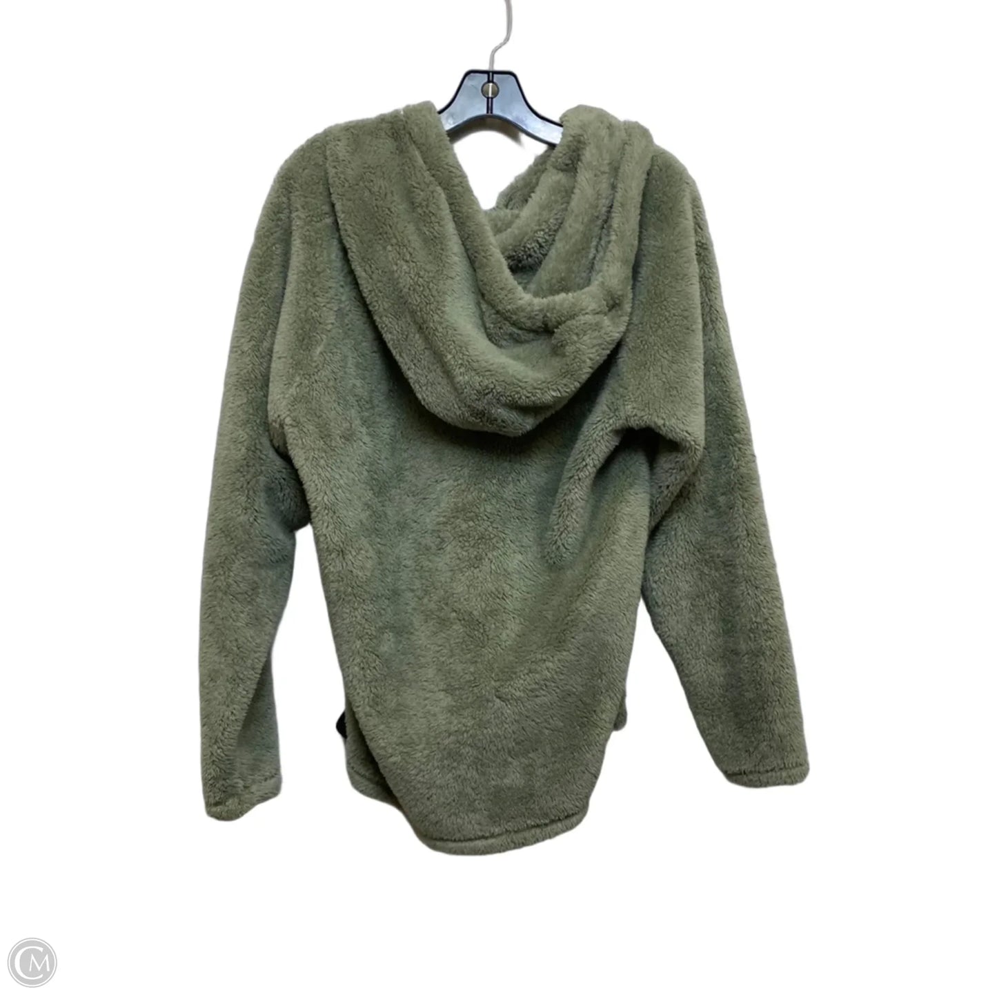 Sweatshirt Collar By Pink In Green, Size: S