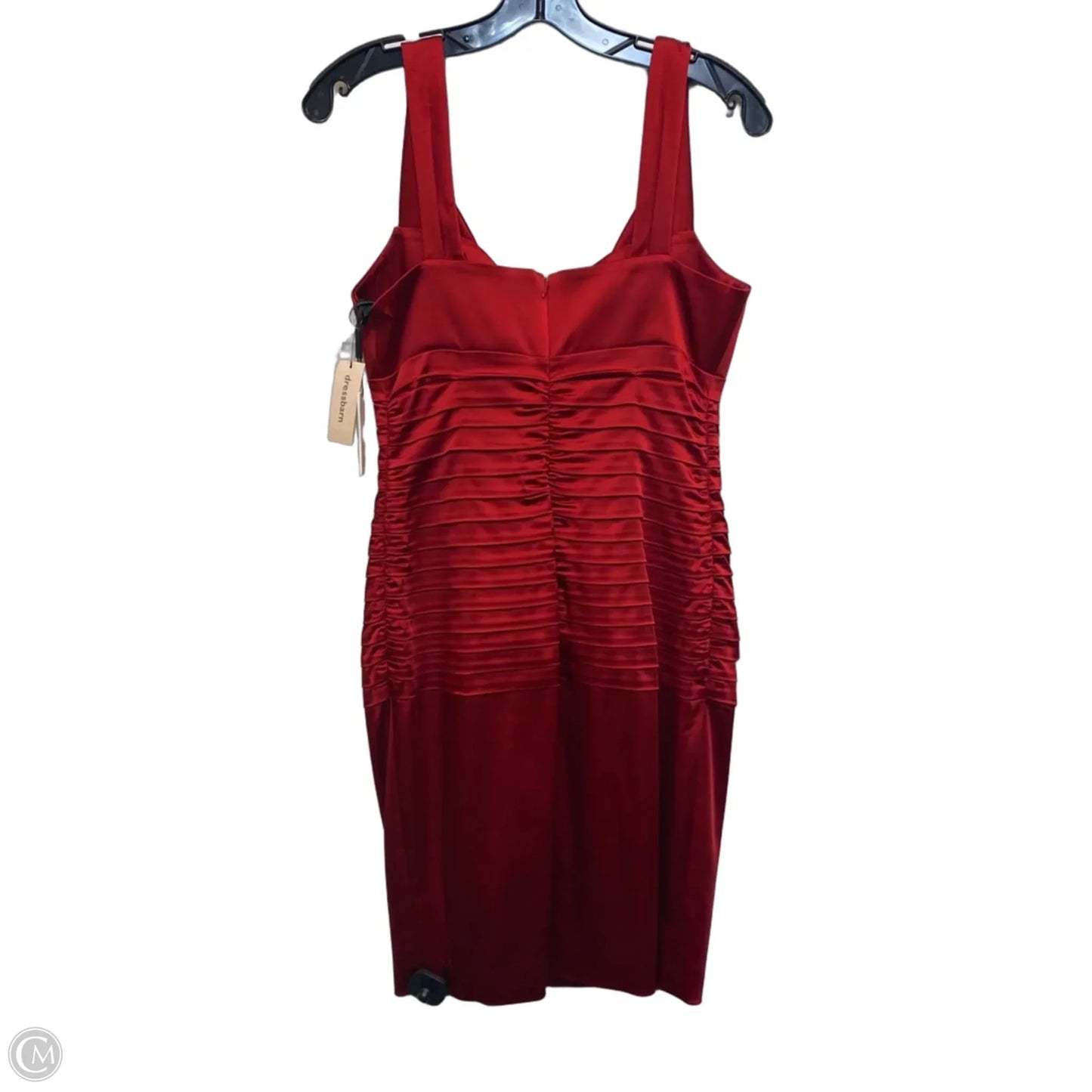 Dress Casual Short By Calvin Klein In Red, Size: S