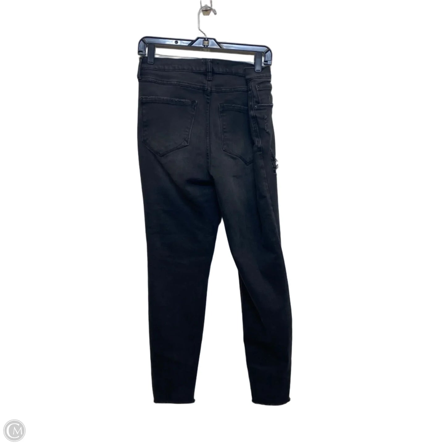 Jeans Skinny By Kensie In Black Denim, Size: 10