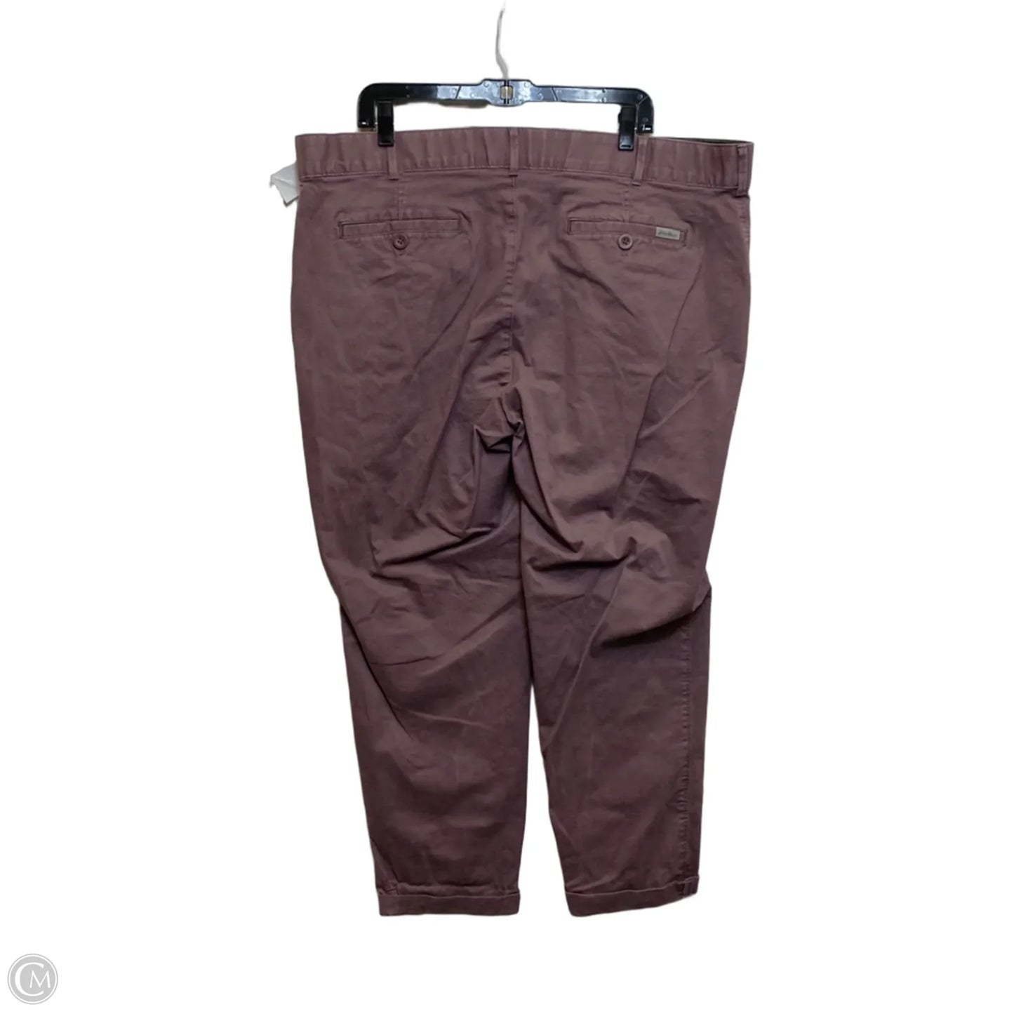 Pants Chinos & Khakis By Eddie Bauer In Purple, Size: 20