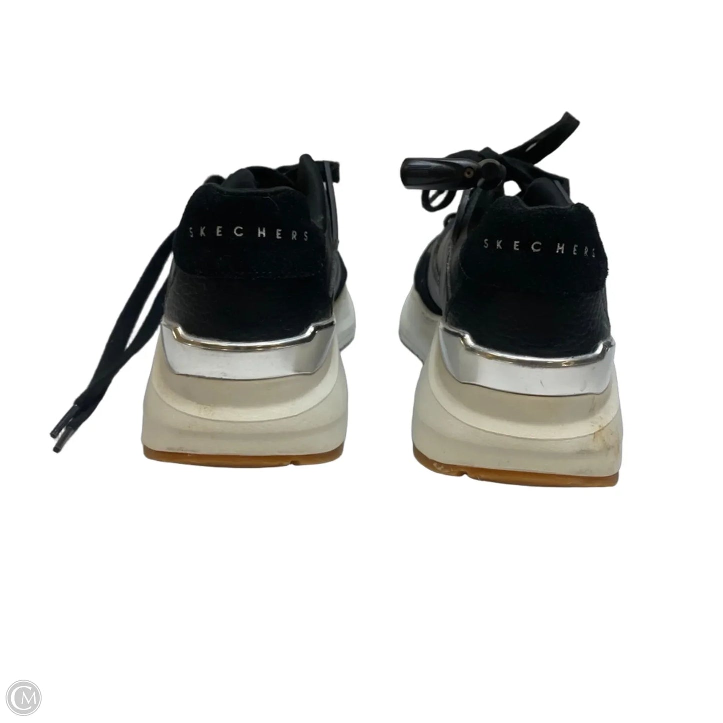 Shoes Athletic By Skechers In Black, Size: 8.5