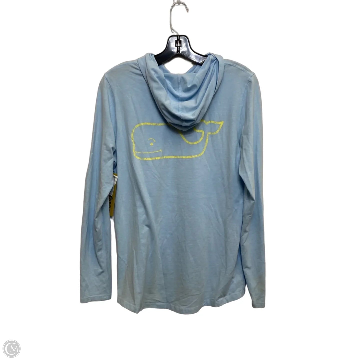 Top Long Sleeve Designer By Vineyard Vines In Blue, Size: S