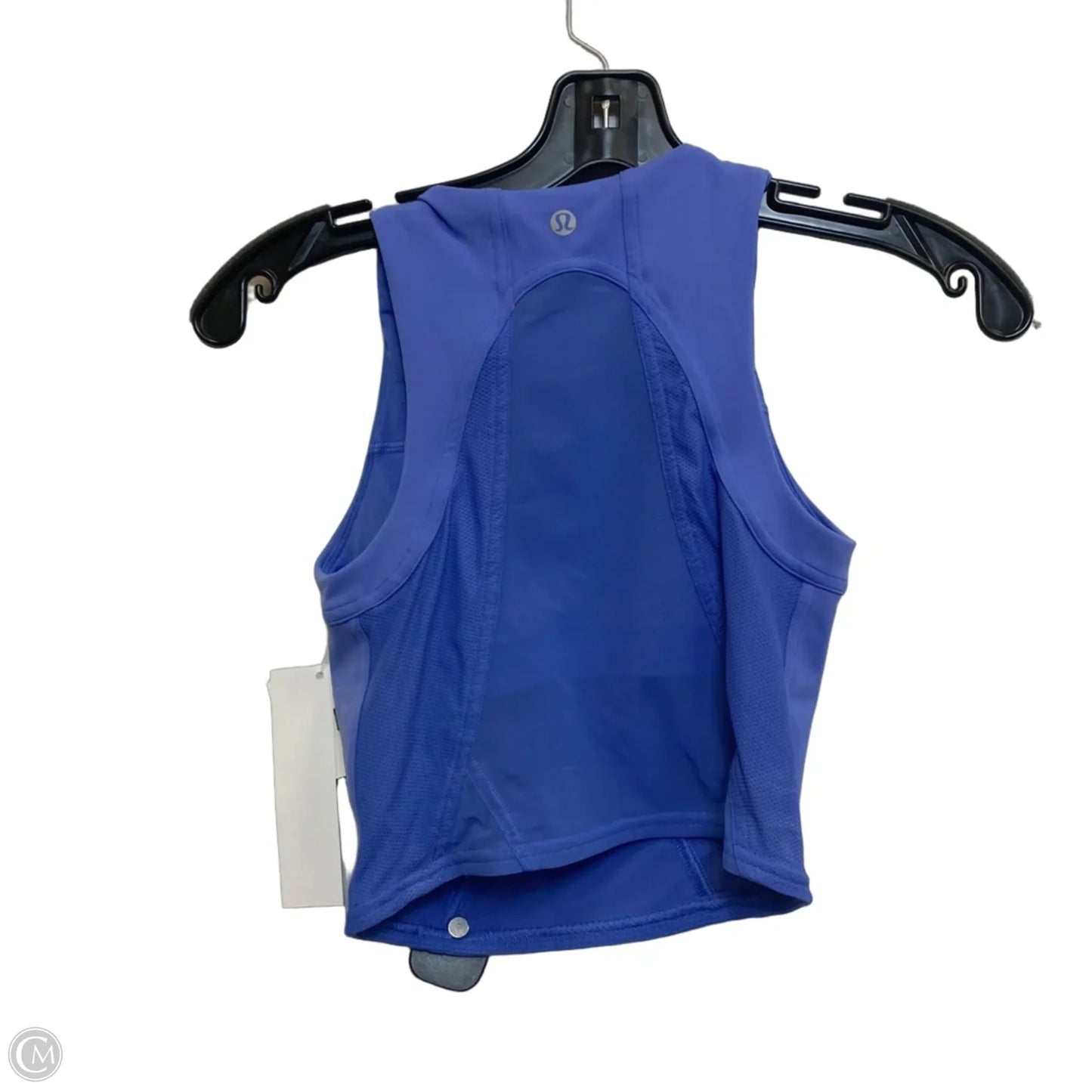 Athletic Tank Top Designer By Lululemon In Blue, Size: S