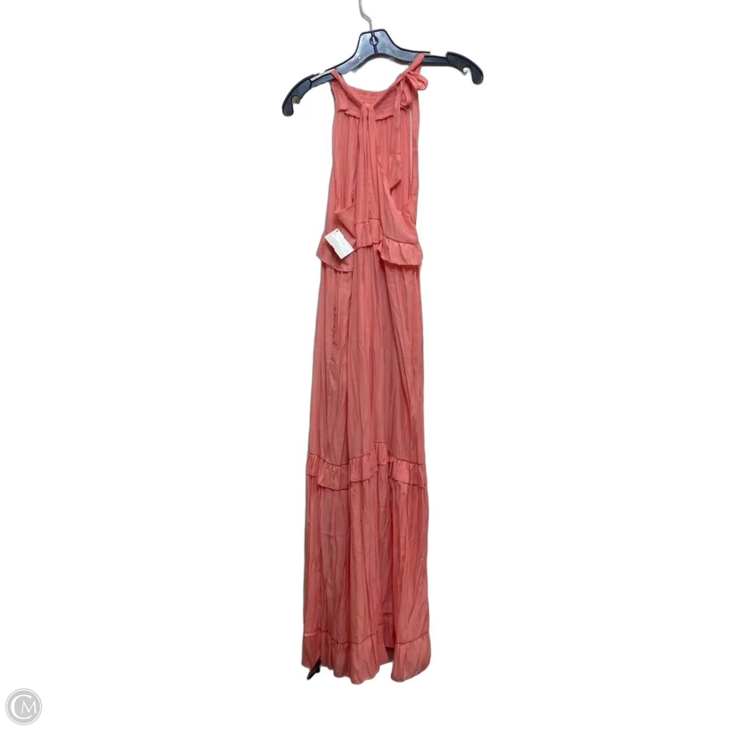 Dress Casual Maxi By Clothes Mentor In Peach, Size: M