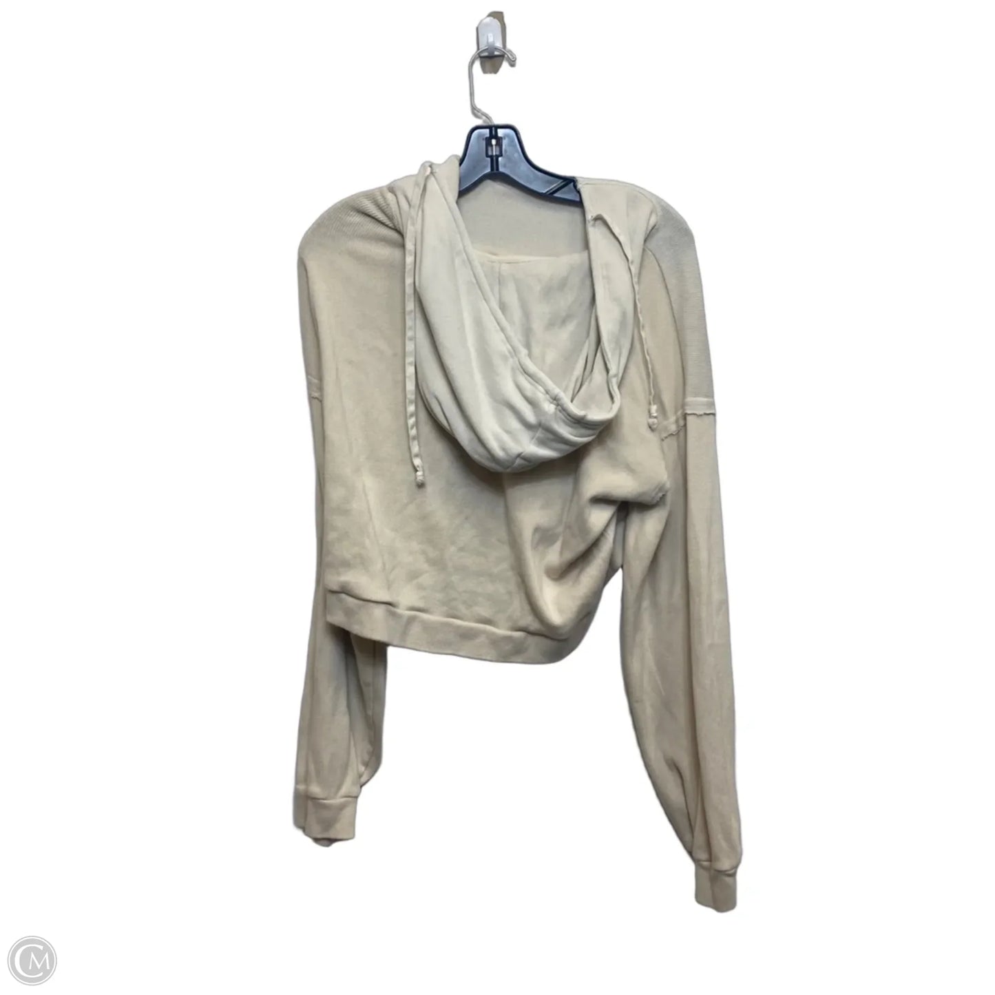 Top Long Sleeve By Free People In Cream, Size: M