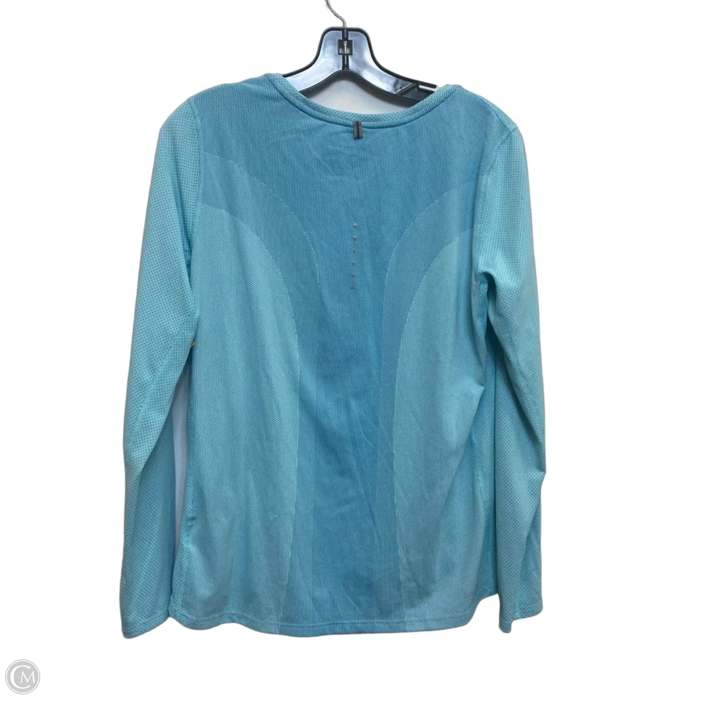 Athletic Top Long Sleeve Crewneck By Nike Apparel In Blue, Size: L