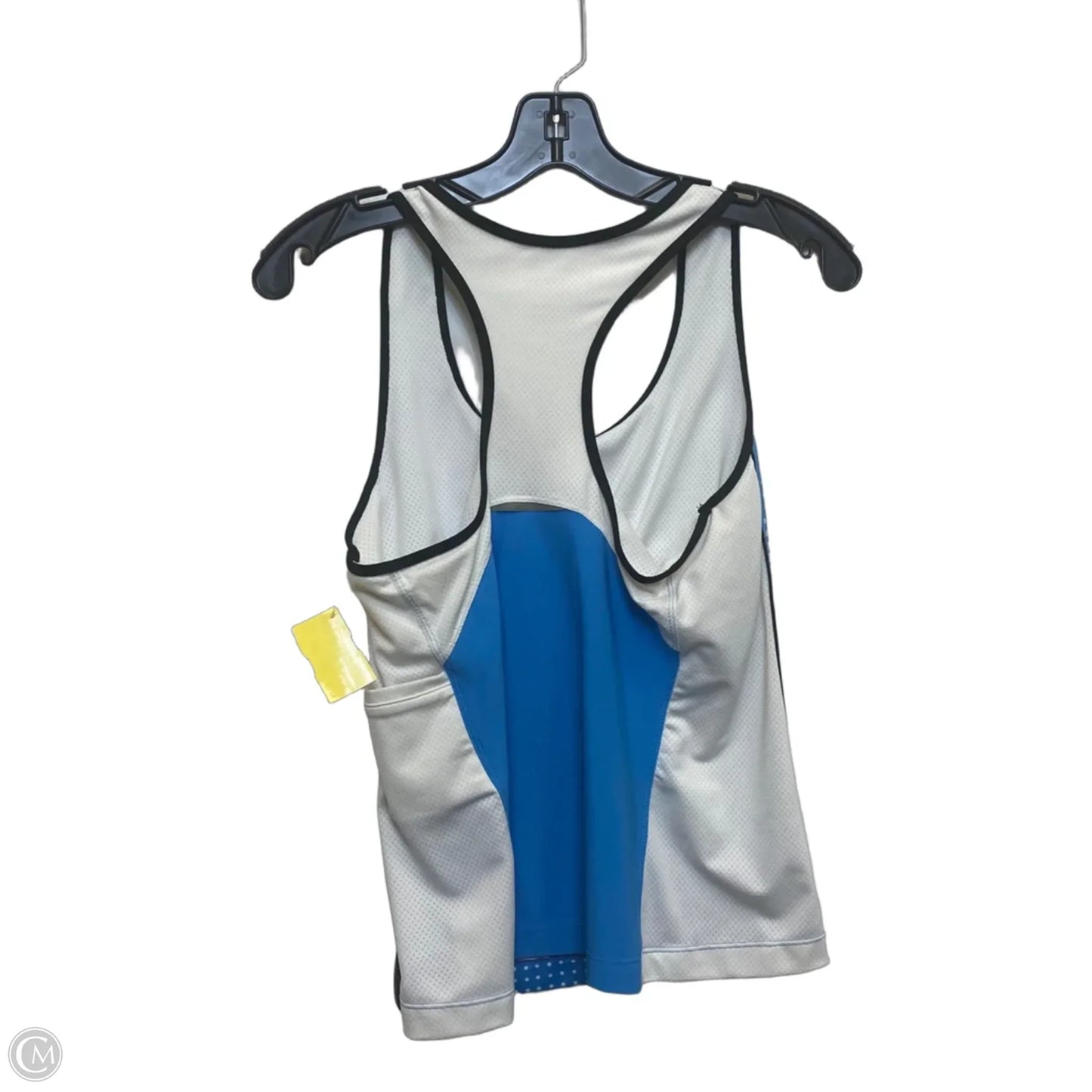 Athletic Tank Top By Reebok In Blue, Size: L