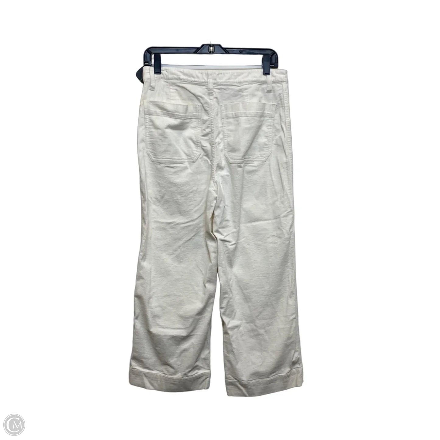 Pants Corduroy By Madewell In Cream, Size: 8