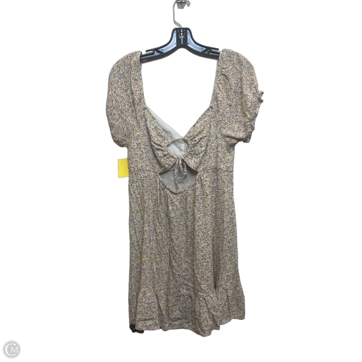 Dress Casual Short By Wild Fable In Pink & White, Size: L