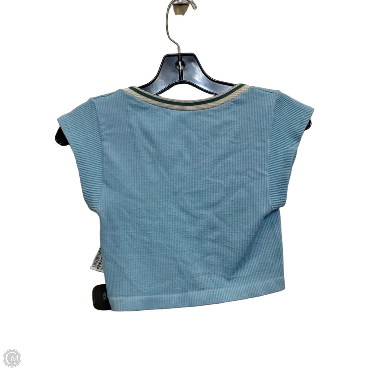 Top Short Sleeve By Out From Under In Blue, Size: M
