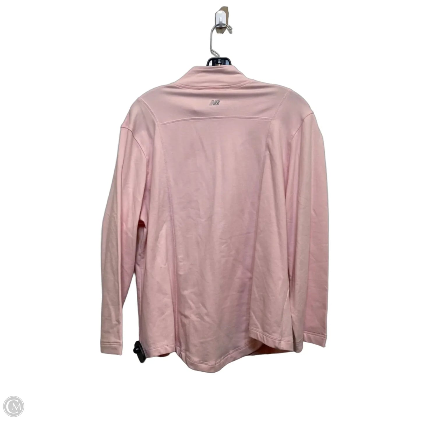 Athletic Jacket By New Balance In Pink, Size: Xl