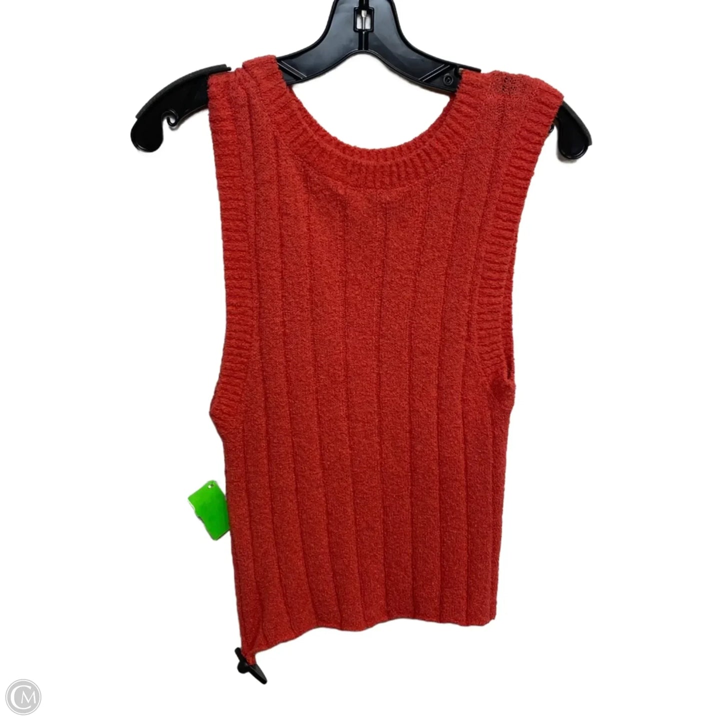 Vest Sweater By Z Supply In Orange, Size: L