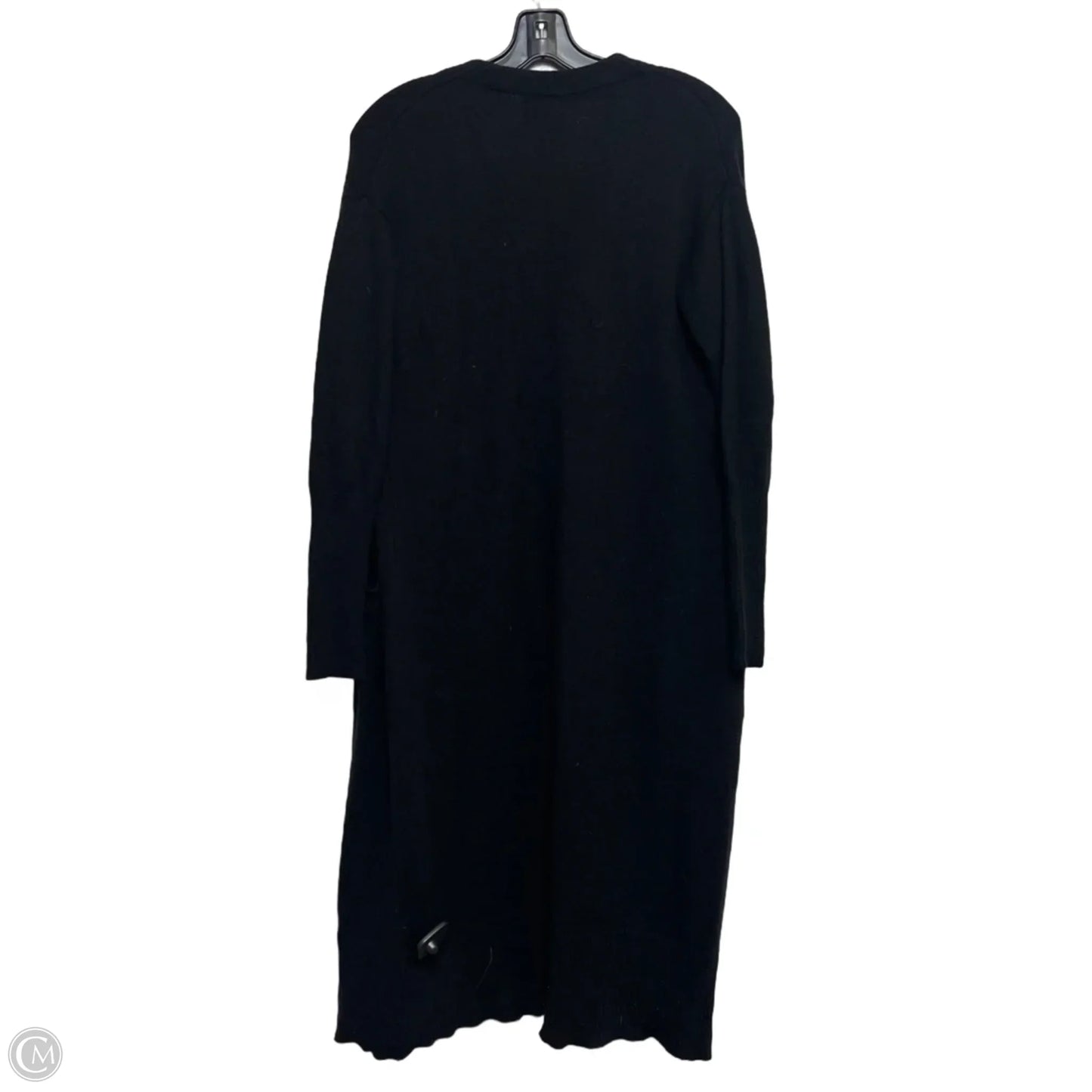 Sweater Cardigan By Halogen In Black, Size: S