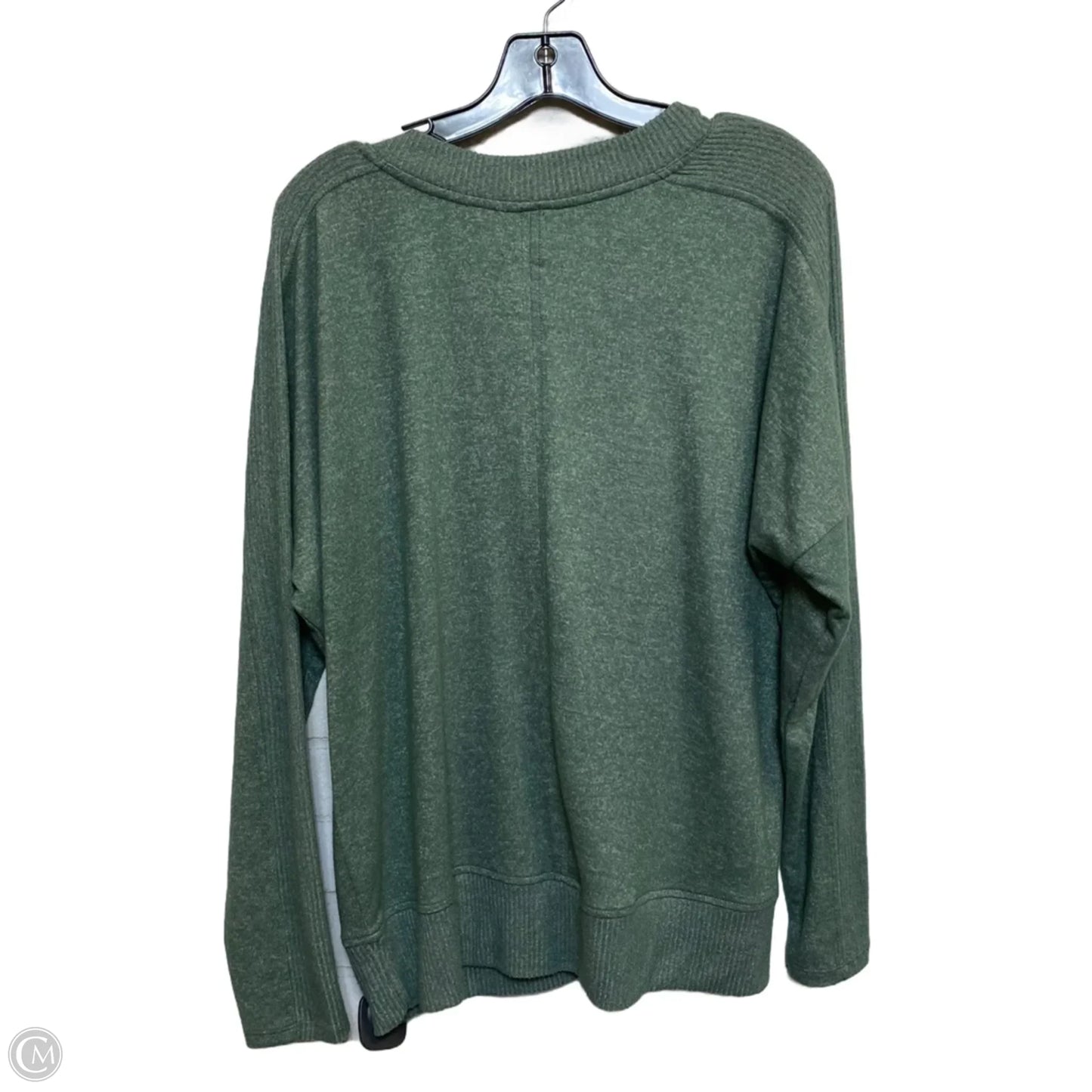 Top Long Sleeve By Buffalo David Bitton In Green, Size: L