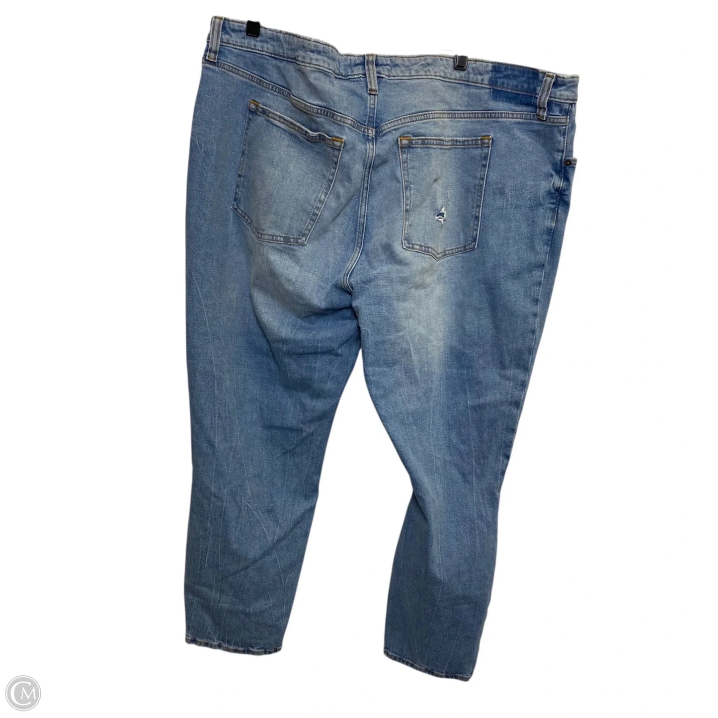 Jeans Skinny By Abercrombie And Fitch In Blue Denim, Size: 22