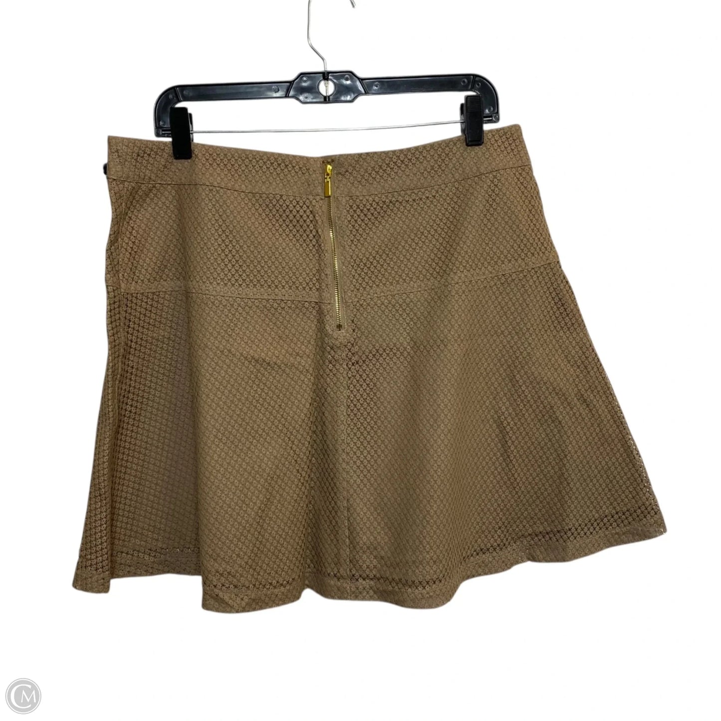 Skirt Mini & Short By New York And Co In Brown, Size: L