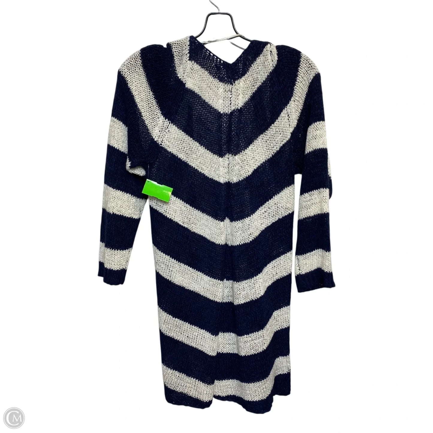 Cardigan By St Johns Bay In Blue & White, Size: M