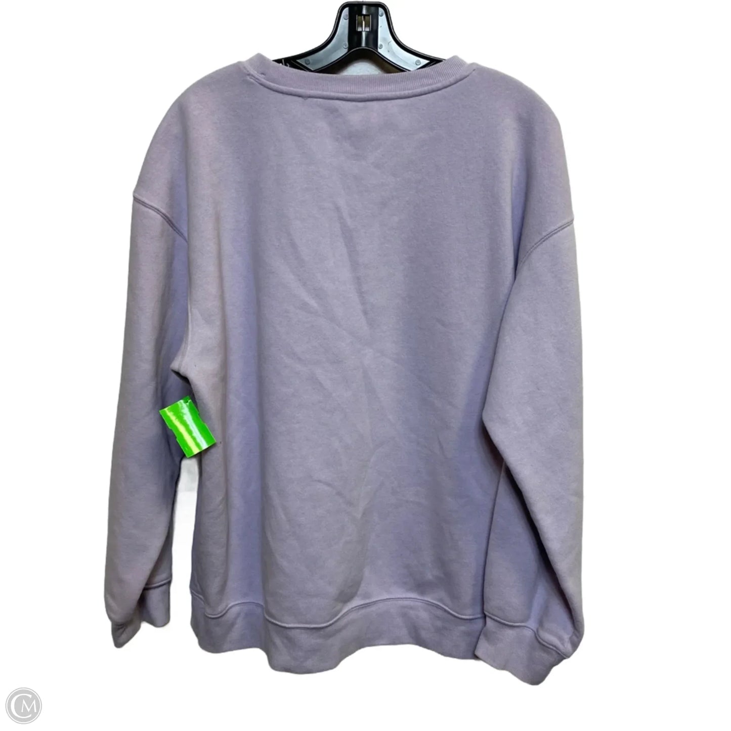 Athletic Sweatshirt Crewneck By Dkny In Purple, Size: L