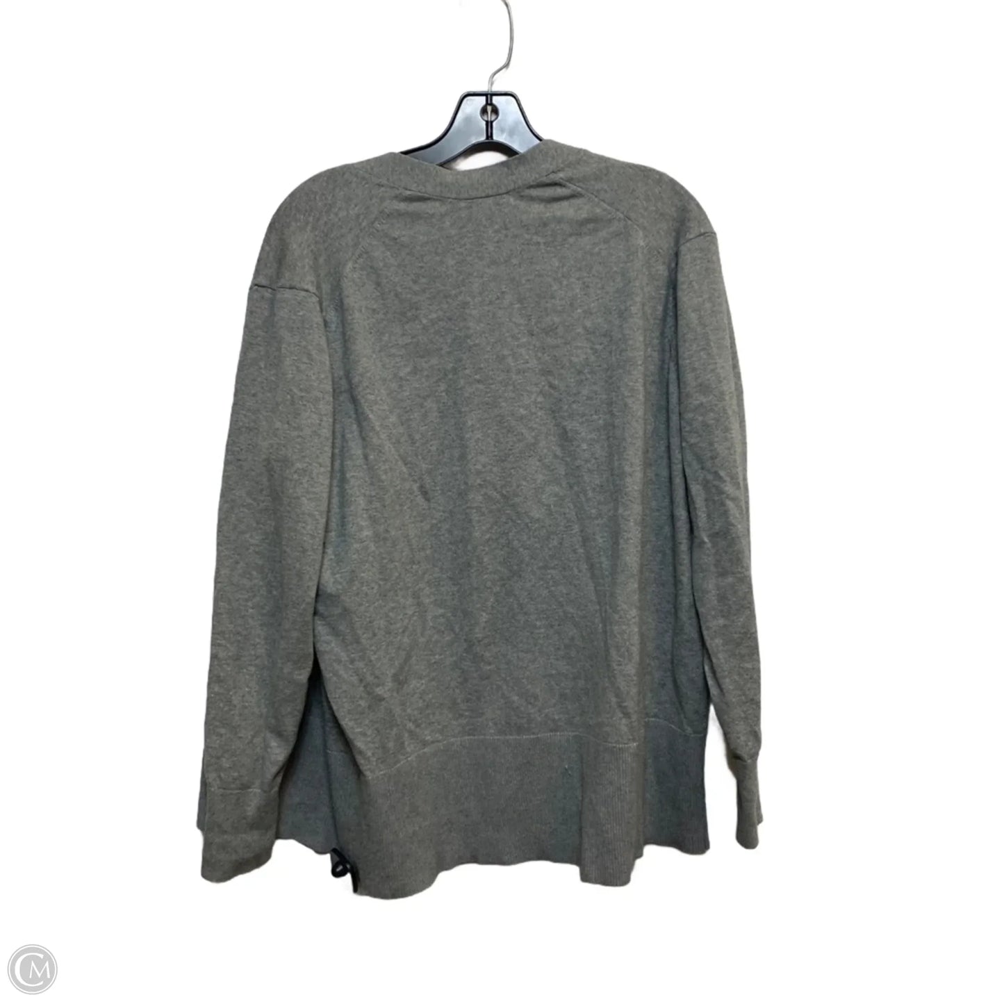 Cardigan By Brooks Brothers In Grey, Size: L