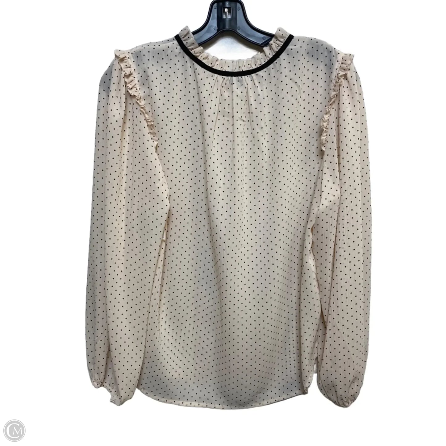 Top Long Sleeve By Adrianna Papell In Pink, Size: M