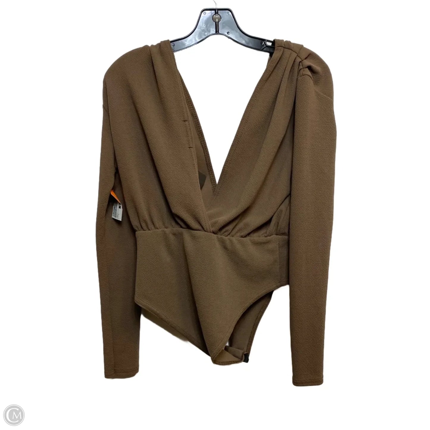 Bodysuit By Boohoo Boutique In Brown, Size: S
