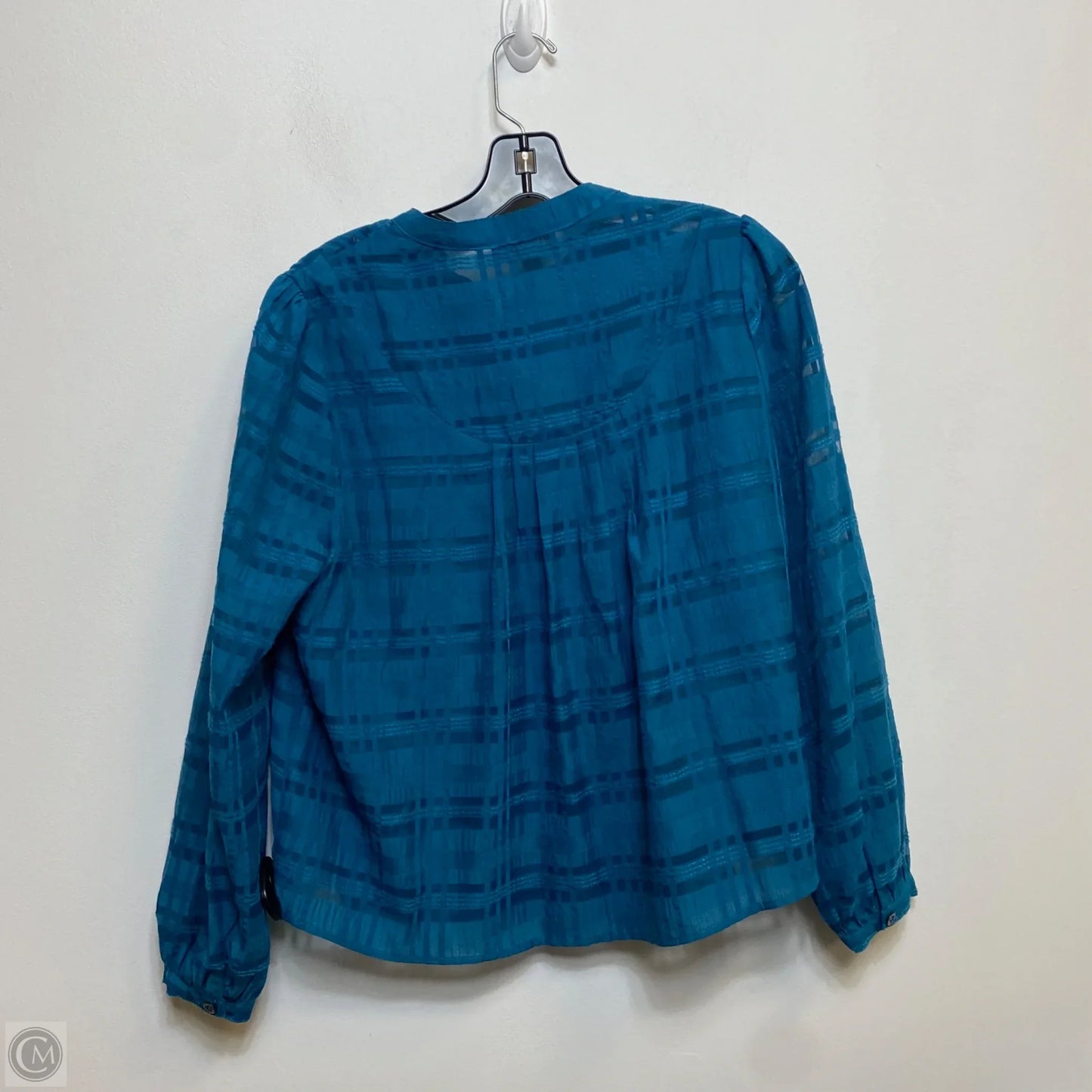 Top Long Sleeve By Current Air In Green, Size: Xs
