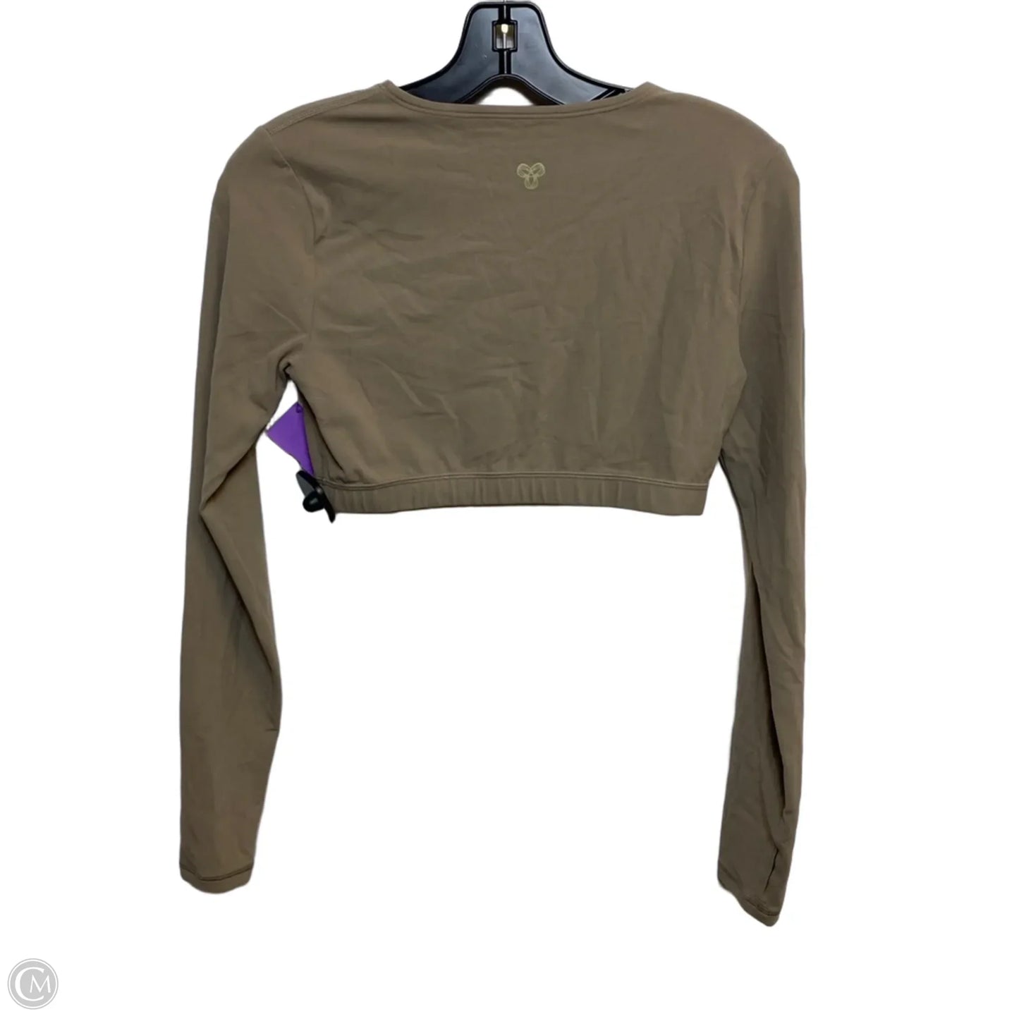 Athletic Top Long Sleeve Crewneck By Aritzia In Brown, Size: M