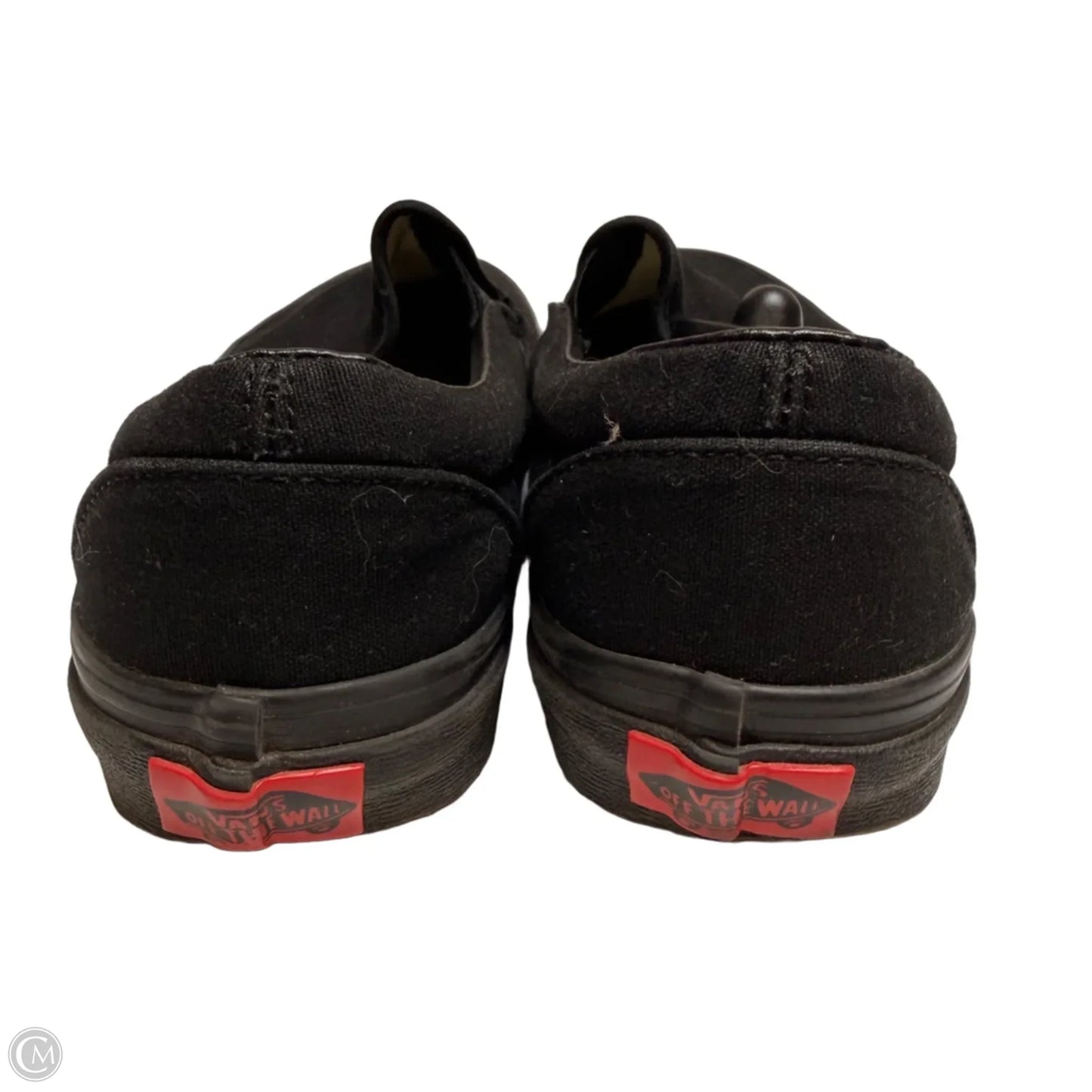 Shoes Sneakers By Vans In Black, Size: 7.5