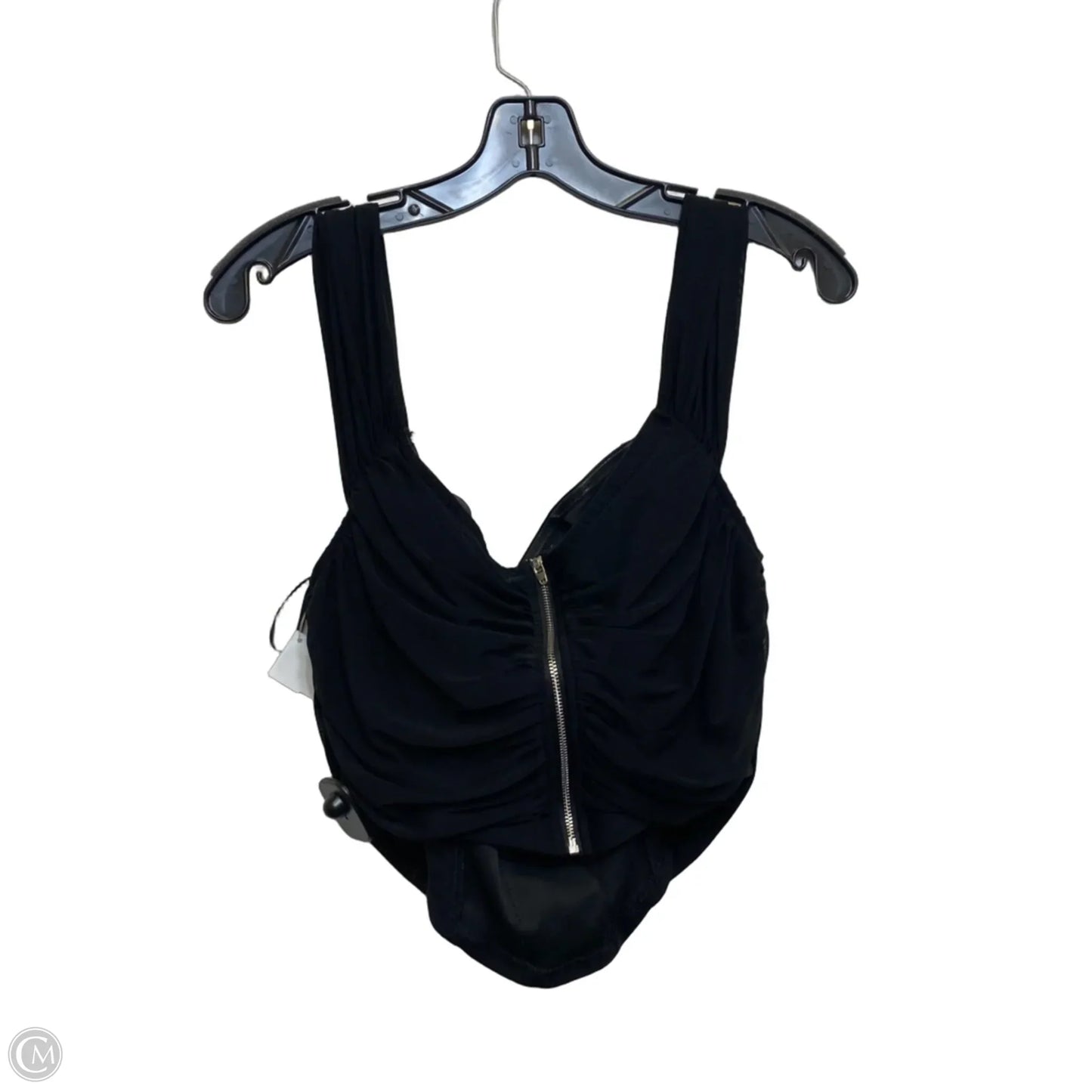Top Sleeveless By Shein In Black, Size: 2x