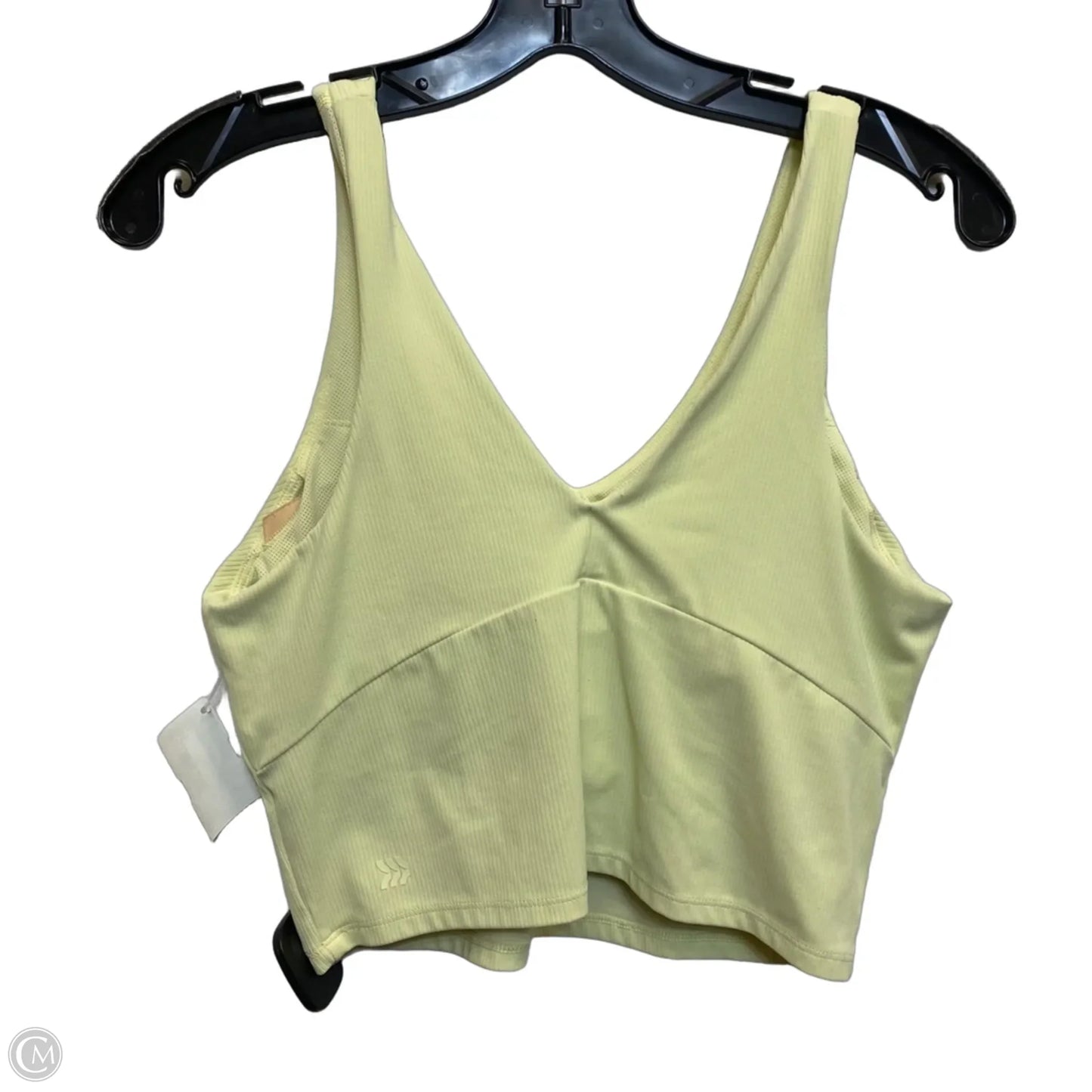 Athletic Tank Top By All In Motion In Yellow, Size: M