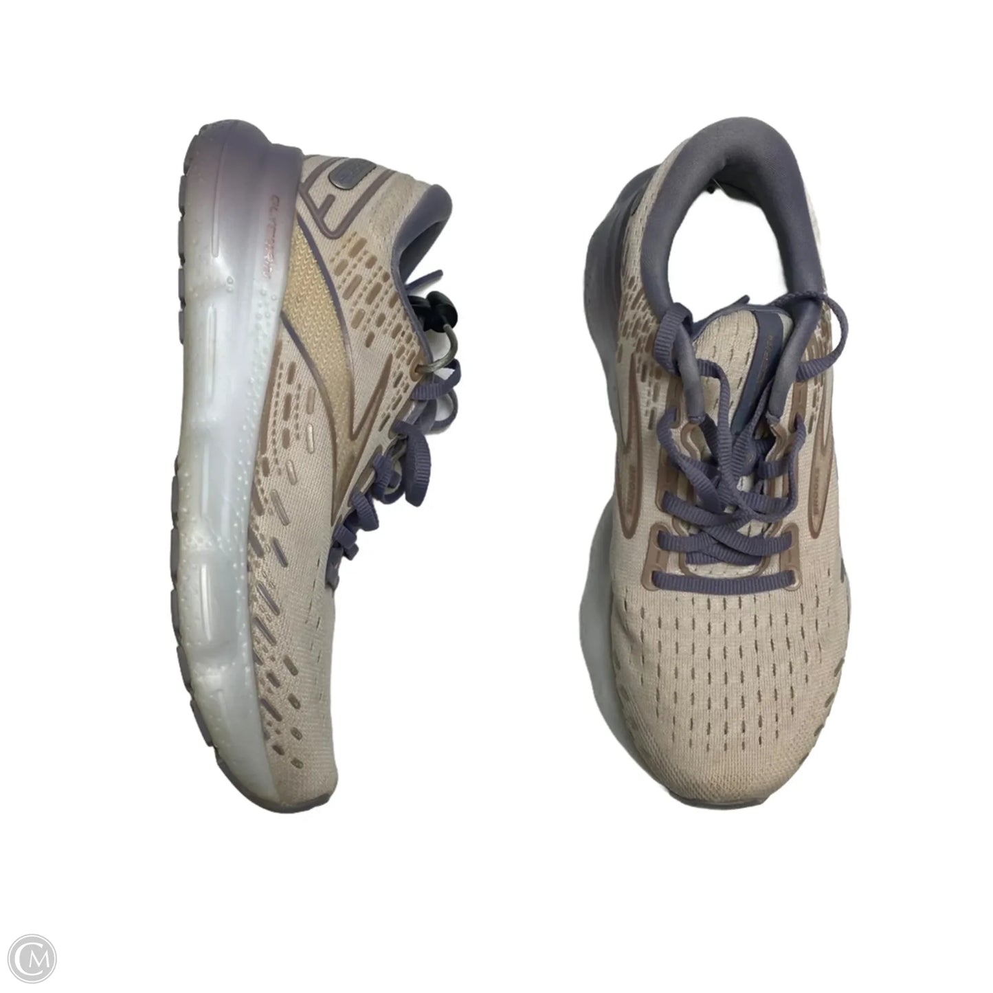 Shoes Athletic By Brooks In Tan, Size: 7
