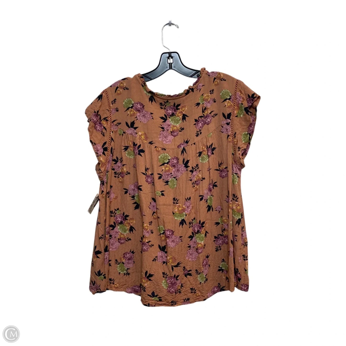 Top Short Sleeve By Buffalo David Bitton In Pink, Size: Xl