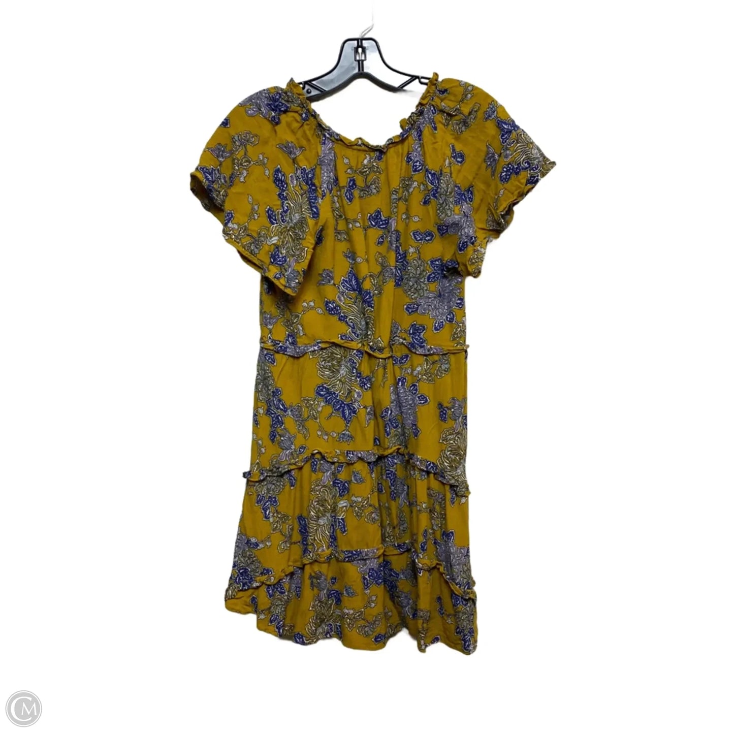 Dress Casual Short By Anthropologie In Yellow, Size: Xs