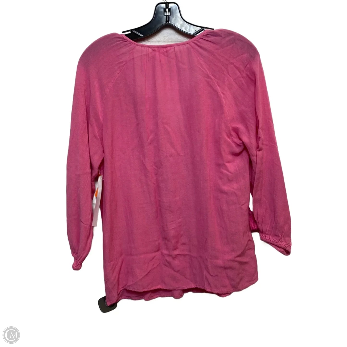 Top Long Sleeve Designer By Lilly Pulitzer In Pink, Size: M