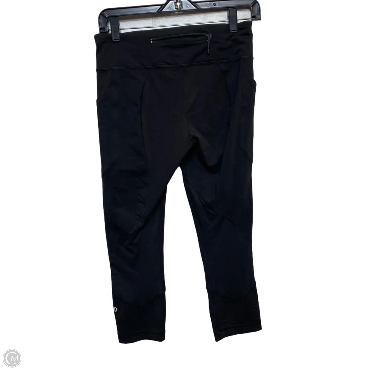 Athletic Leggings Capris By Lululemon In Black, Size: S