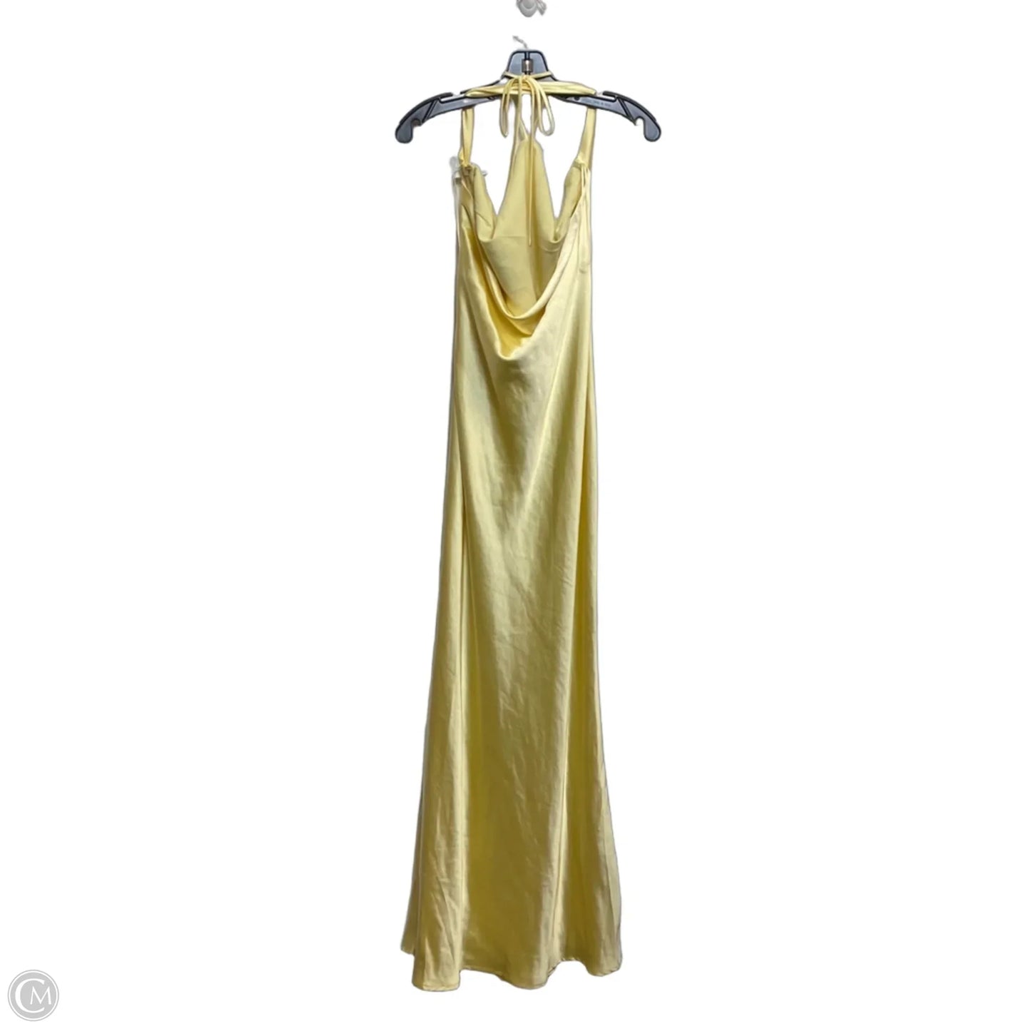 Dress Casual Maxi By Fashion Nova In Yellow, Size: L