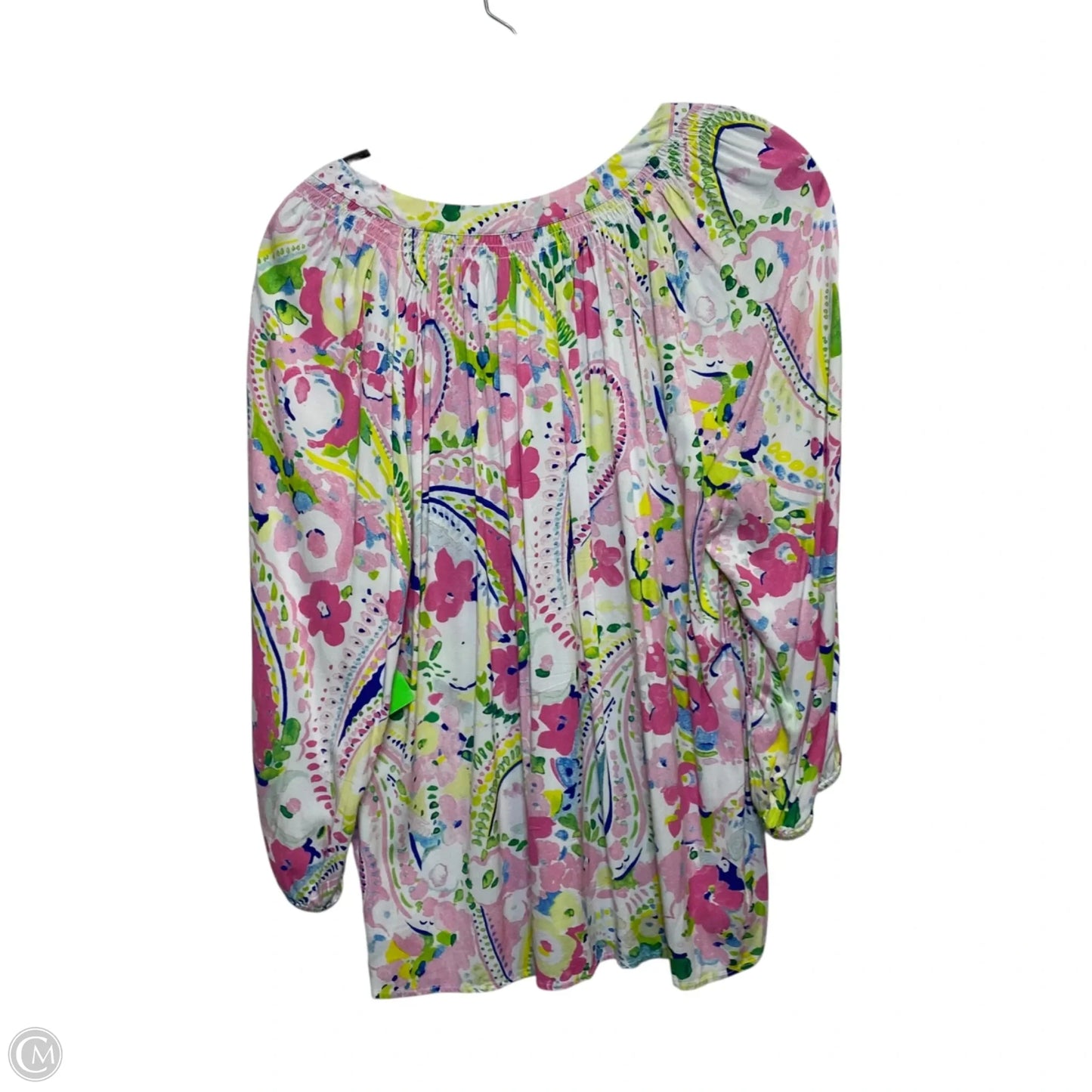 Top 3/4 Sleeve By Crown And Ivy In Multi-colored, Size: M