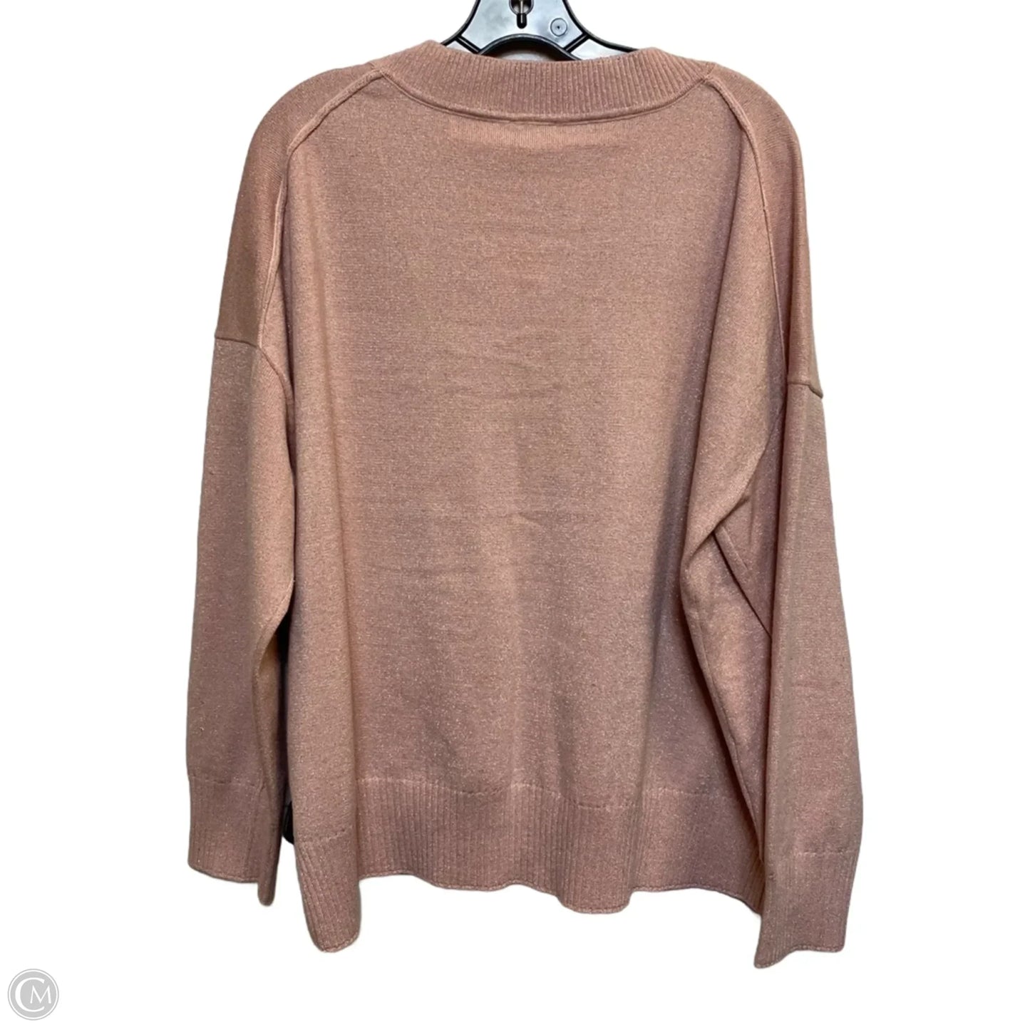 Sweater By Wonderly In Pink, Size: Xl