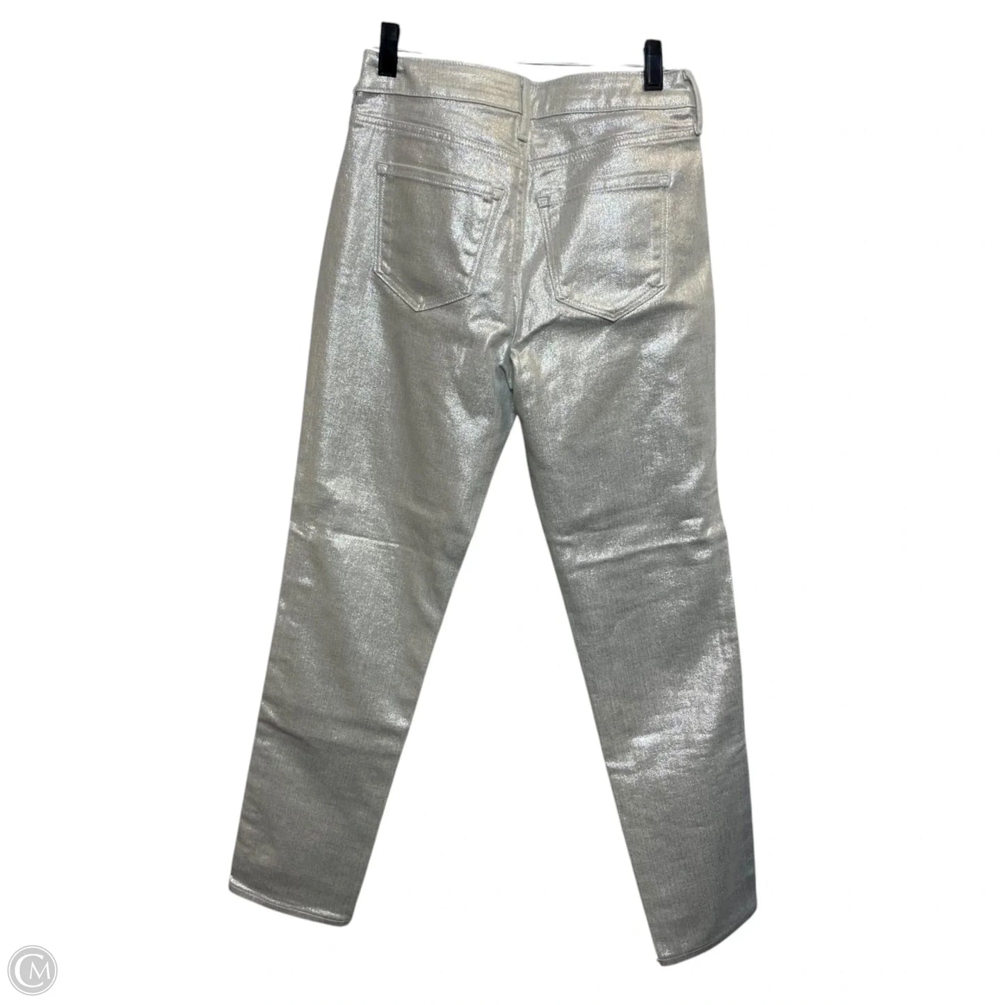 Jeans Skinny By Old Navy In Grey Denim, Size: 0