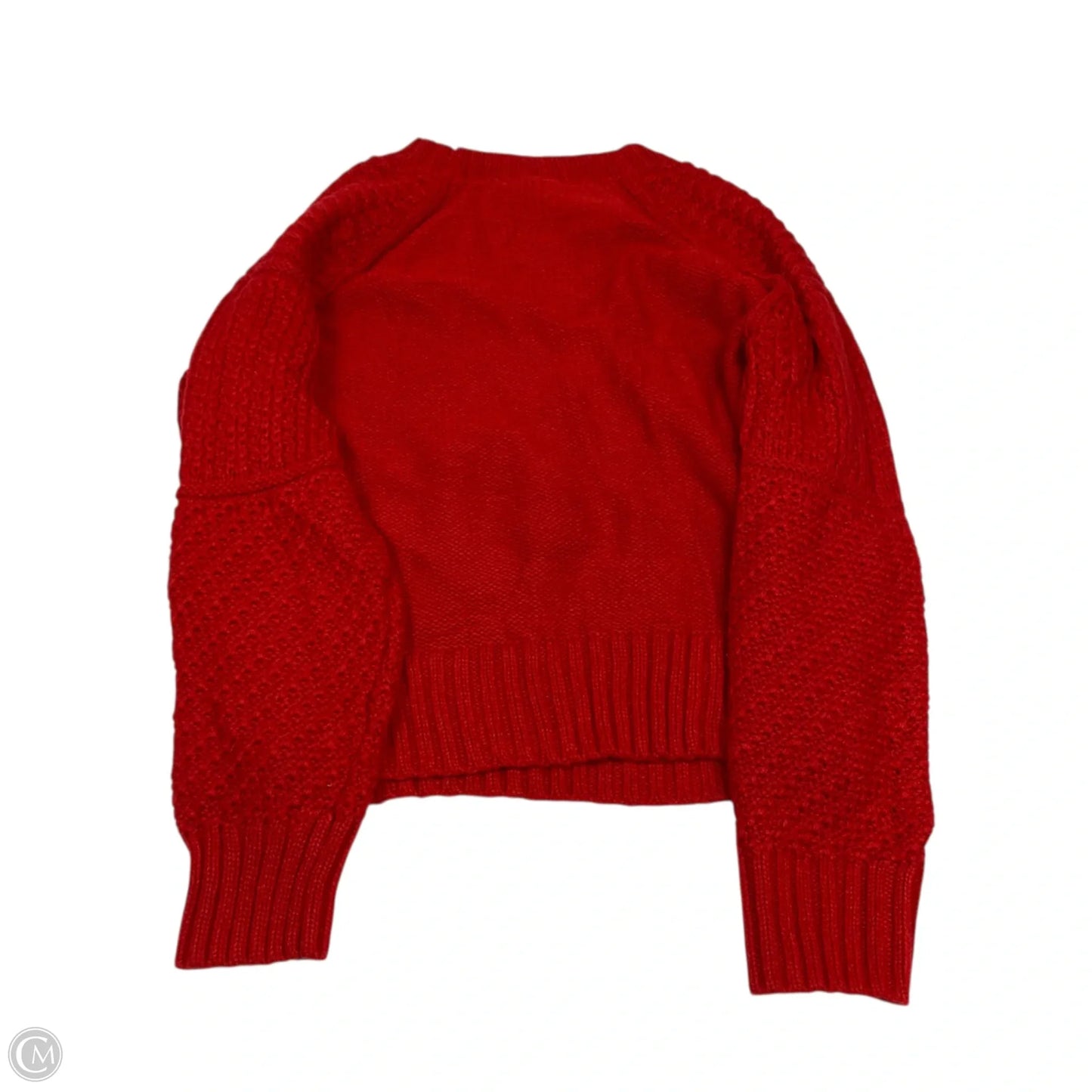 Sweater By Time And Tru In Red, Size: M