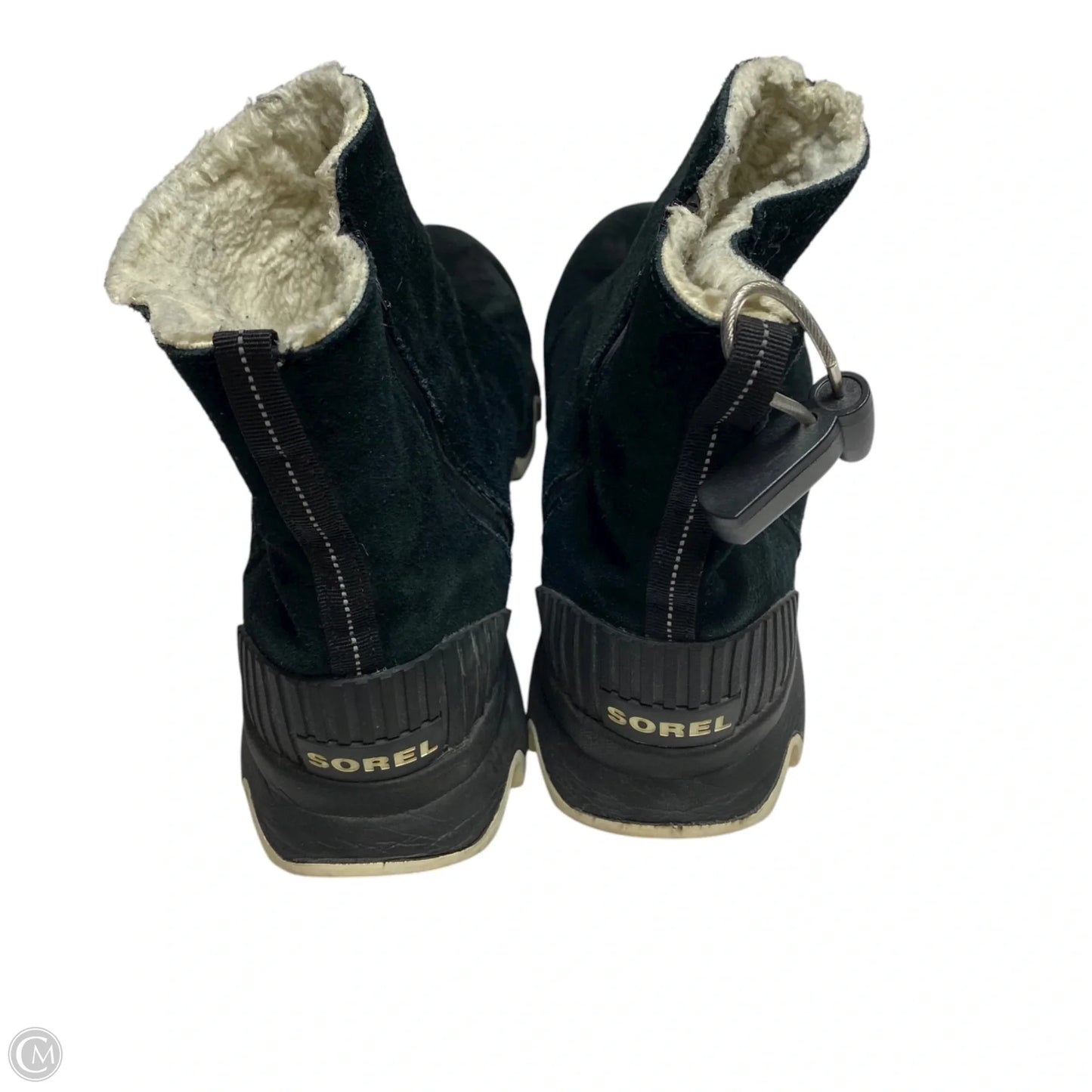 Boots Ankle Flats By Sorel In Black, Size: 9