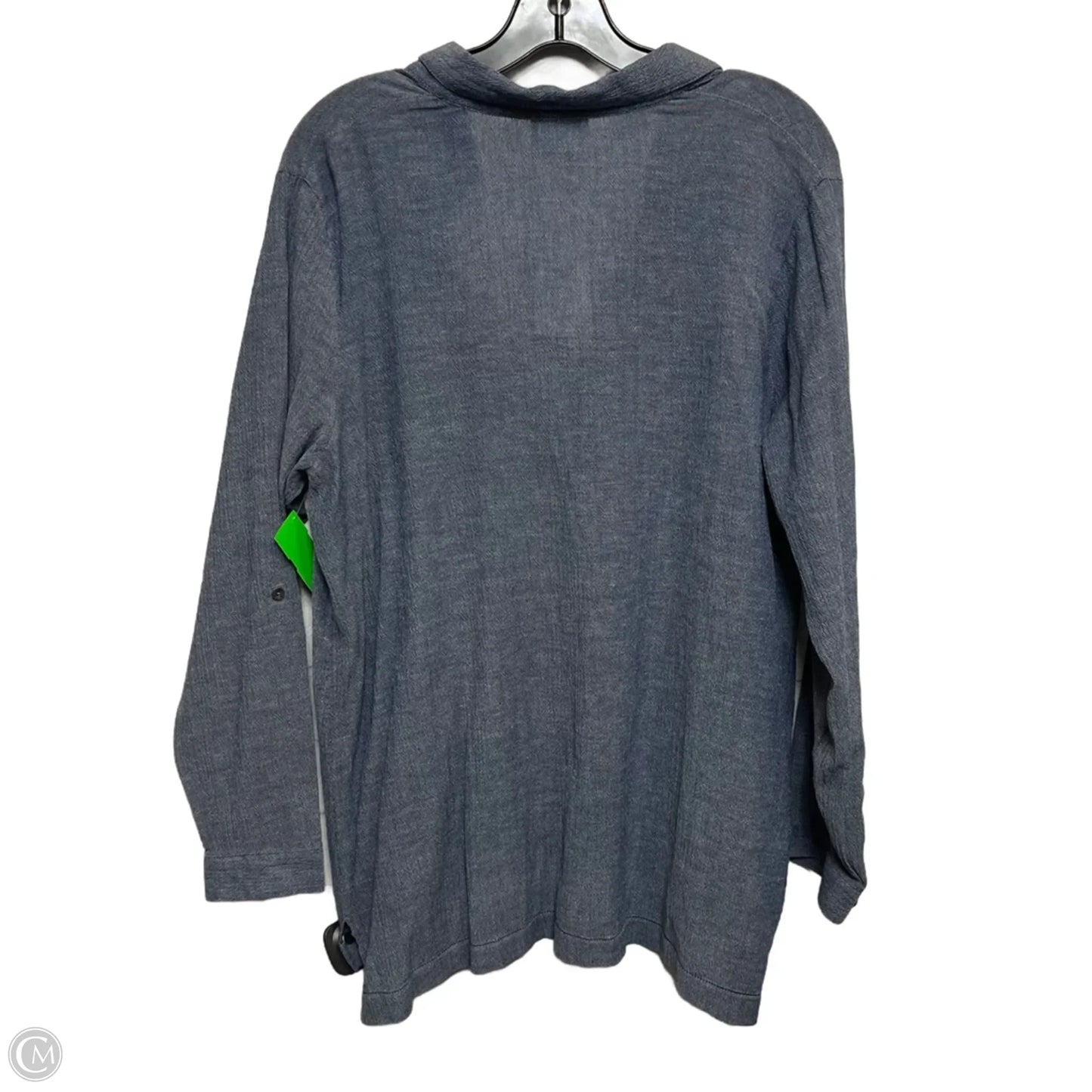 Top Long Sleeve By J. Jill In Blue, Size: Mp