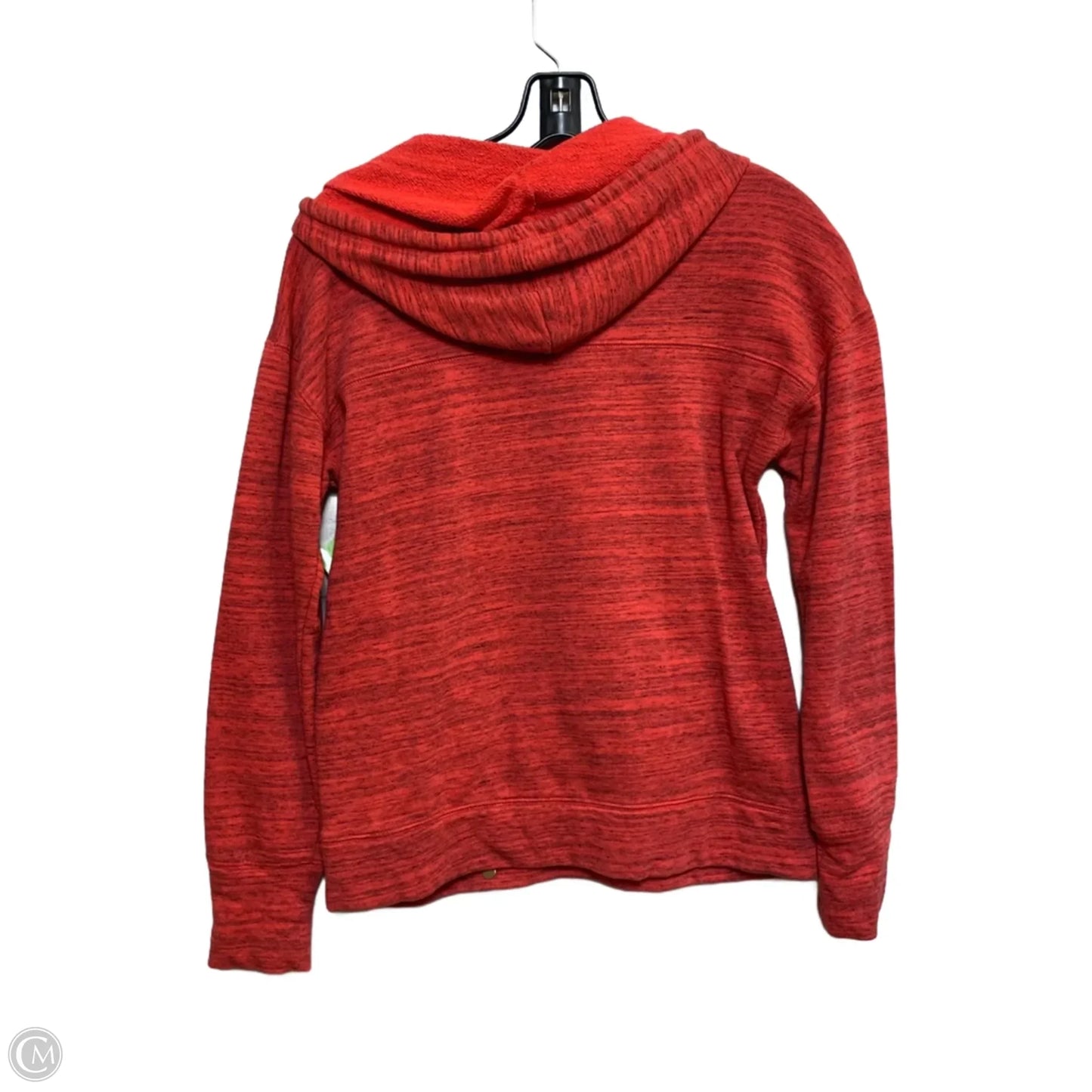 Athletic Sweatshirt Hoodie By Reebok In Orange, Size: S