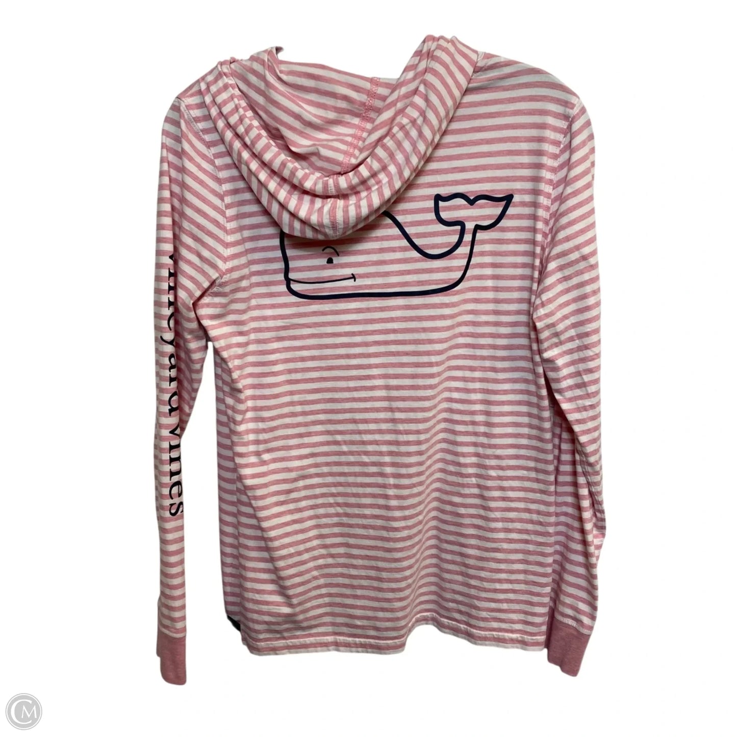 Top Long Sleeve Designer By Vineyard Vines In Pink, Size: S