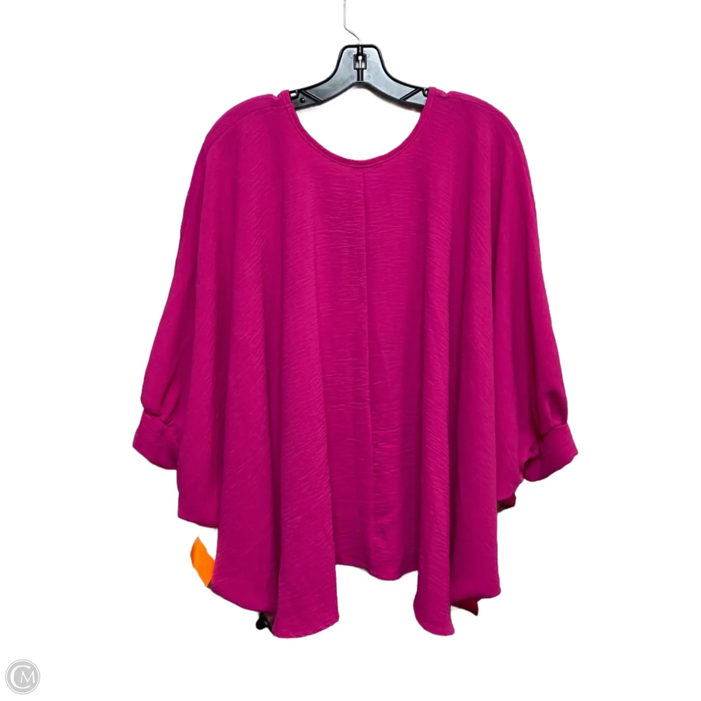 Blouse 3/4 Sleeve By Jodifl In Pink, Size: M