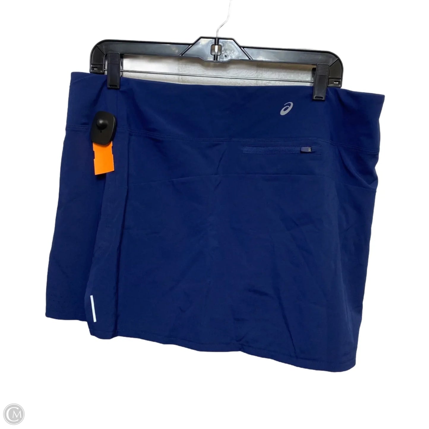 Athletic Skort By Asics In Blue, Size: Xl