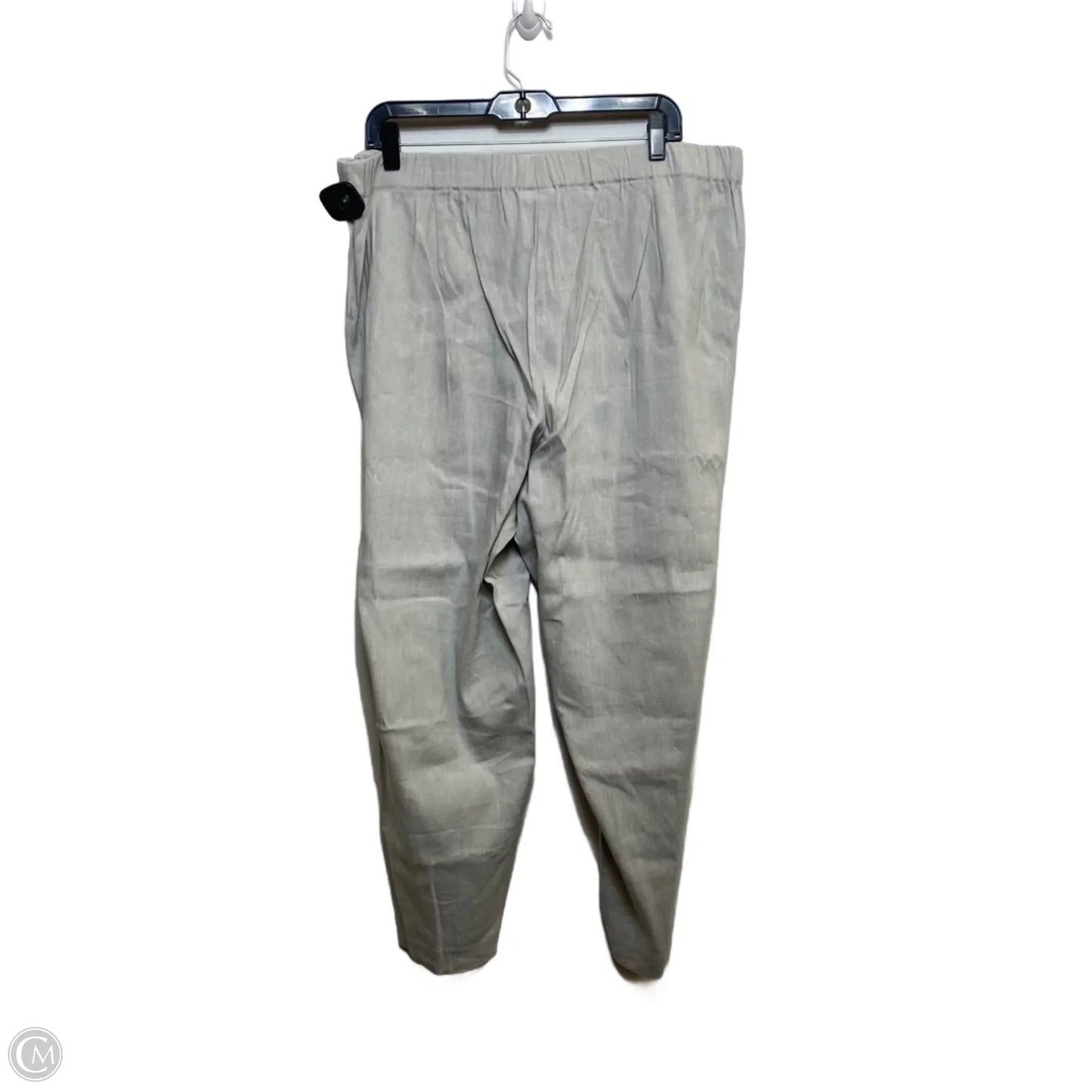 Pants Linen By J. Jill In Grey, Size: Xl