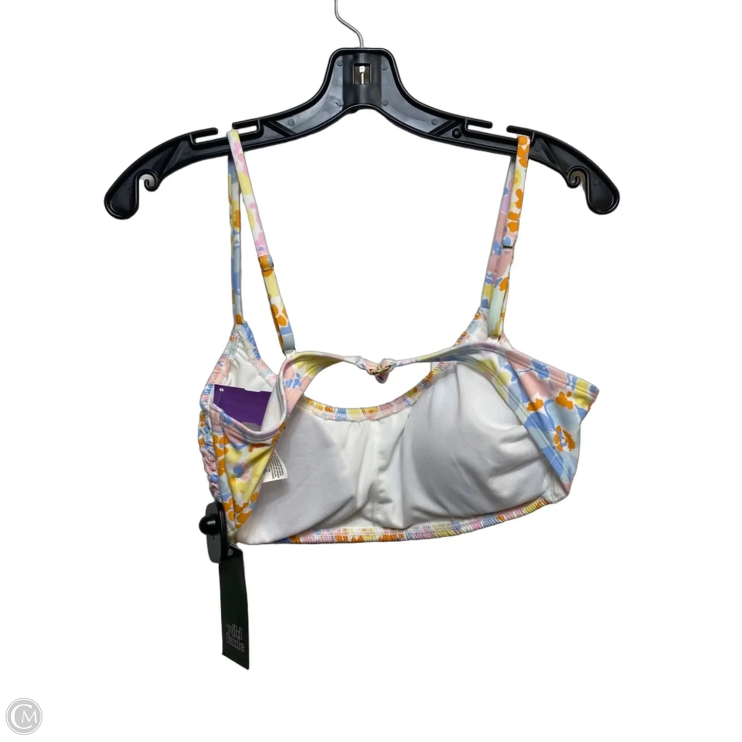 Swimsuit Top By Wild Fable In Blue & Pink, Size: L